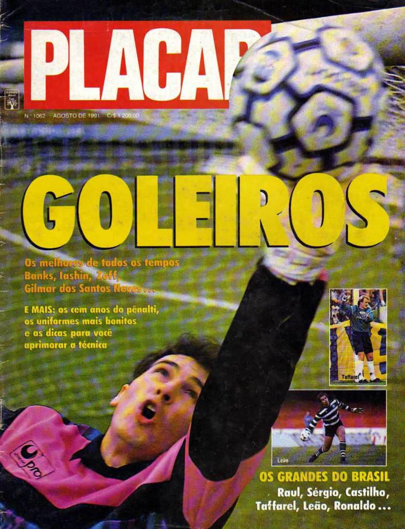 Capa da edição Nº 1062 da revista PLACAR