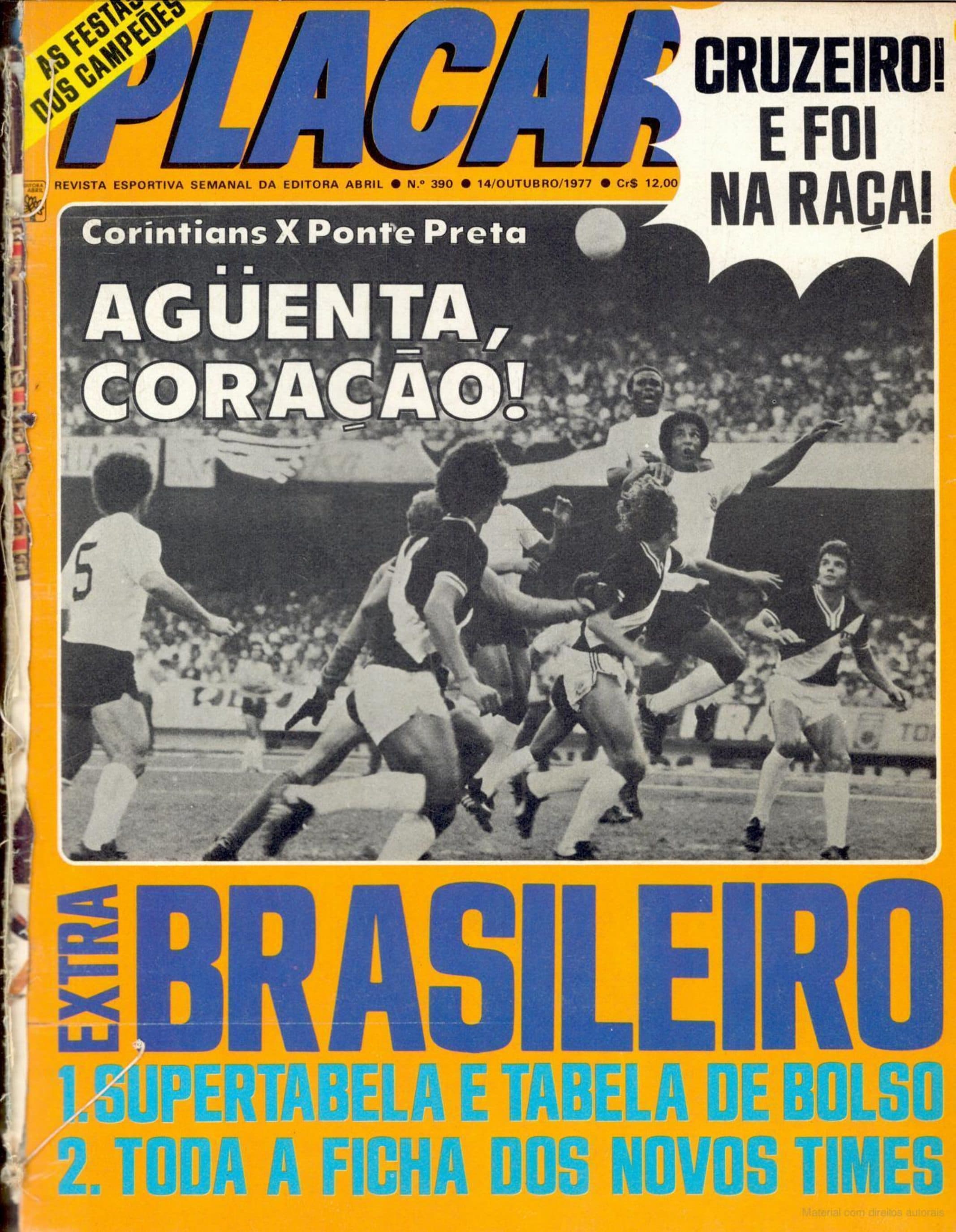 Capa da edição Agüenta, Coração! da revista PLACAR