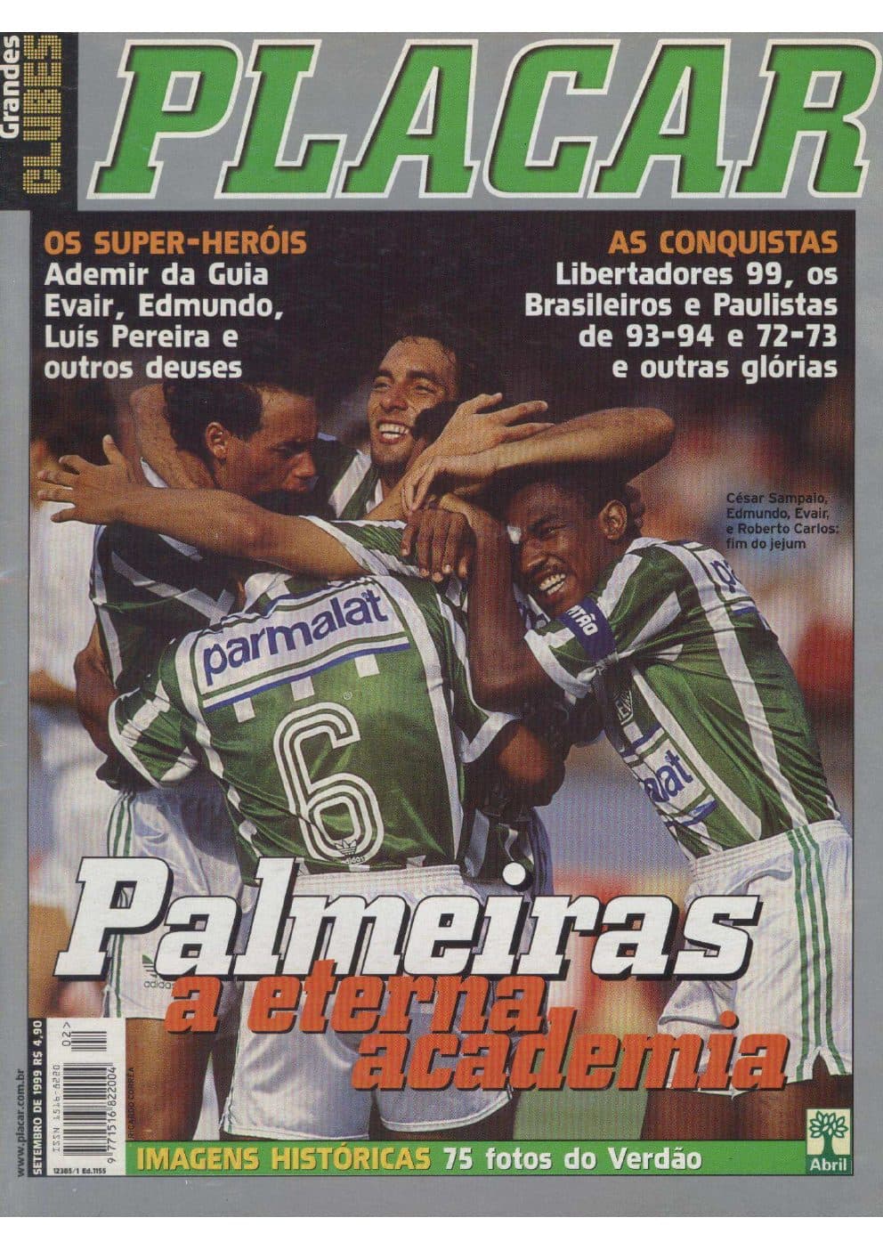 Capa da edição Nº 1155A da revista PLACAR