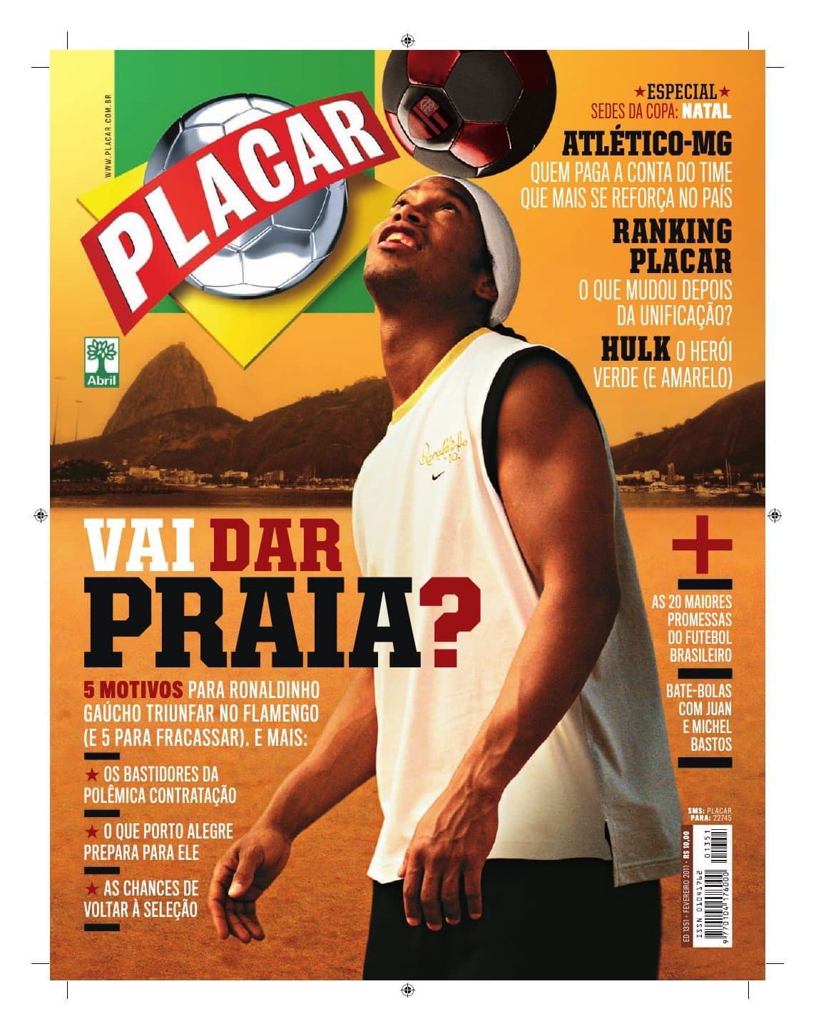 Capa da edição Nº 1351 da revista PLACAR
