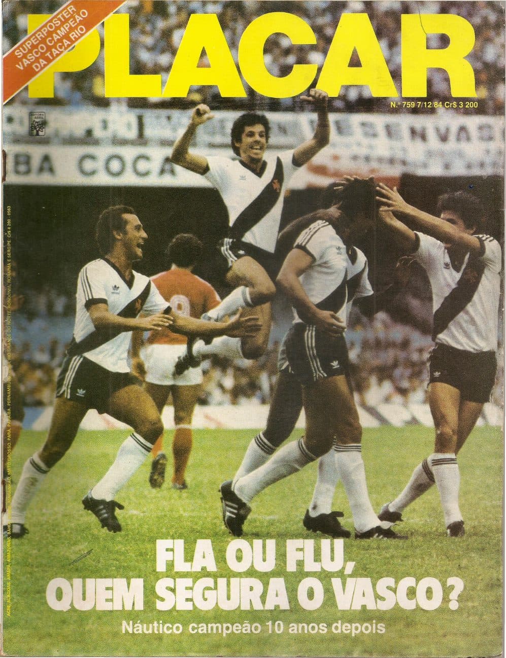 Capa da edição Nº 759 da revista PLACAR