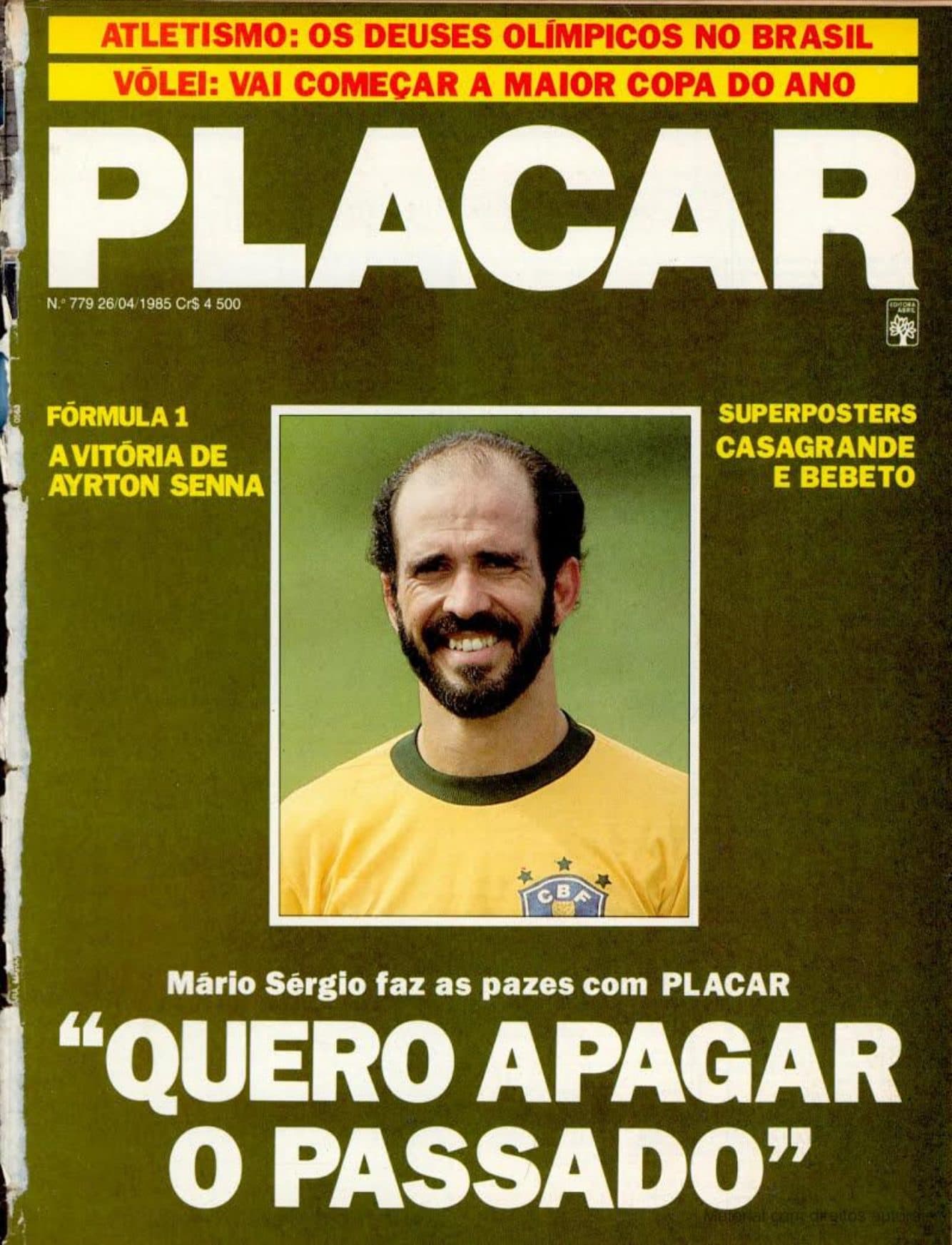 Capa da edição Nº 779 da revista PLACAR