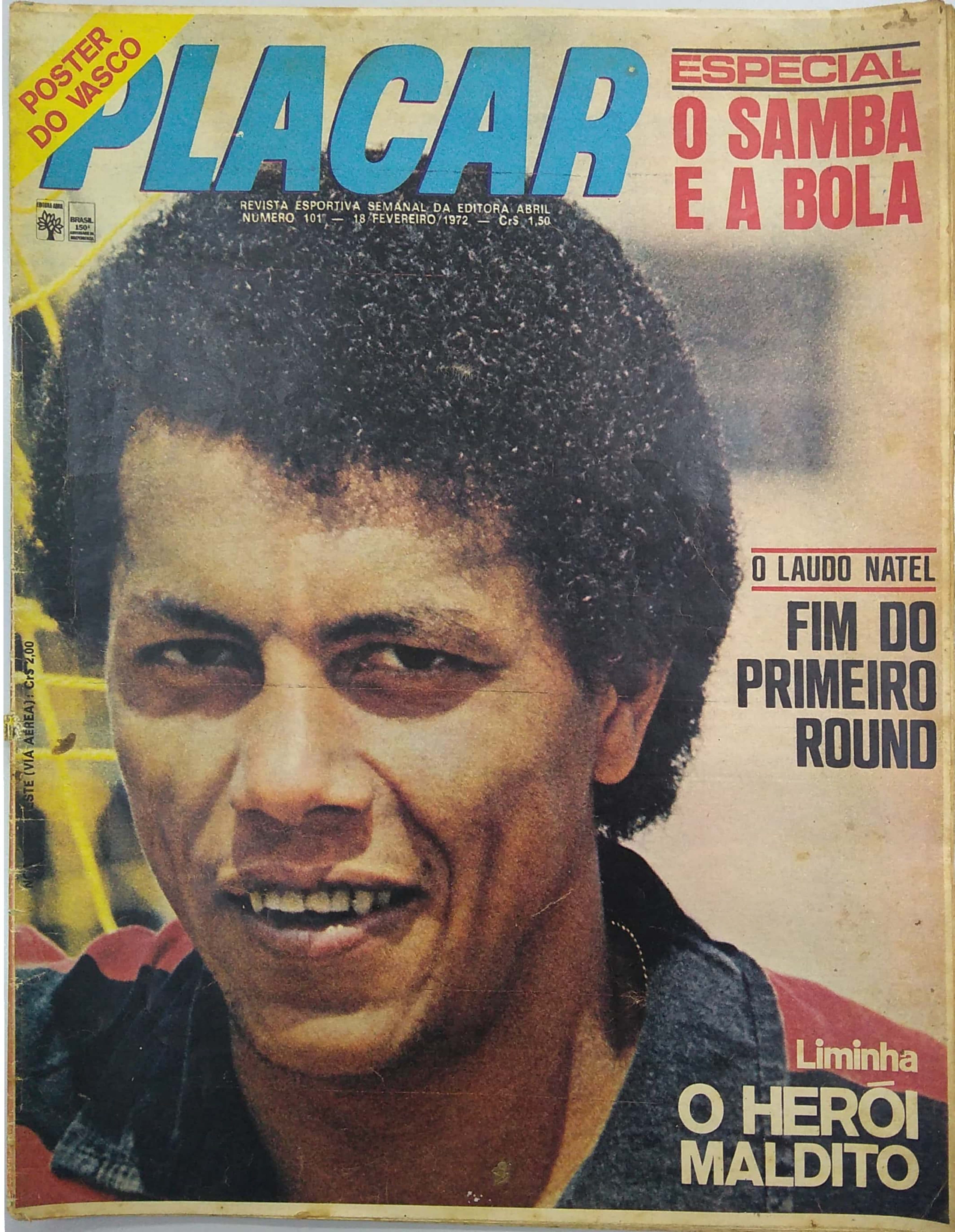 Capa da edição Liminha O Herói Maldito da revista PLACAR