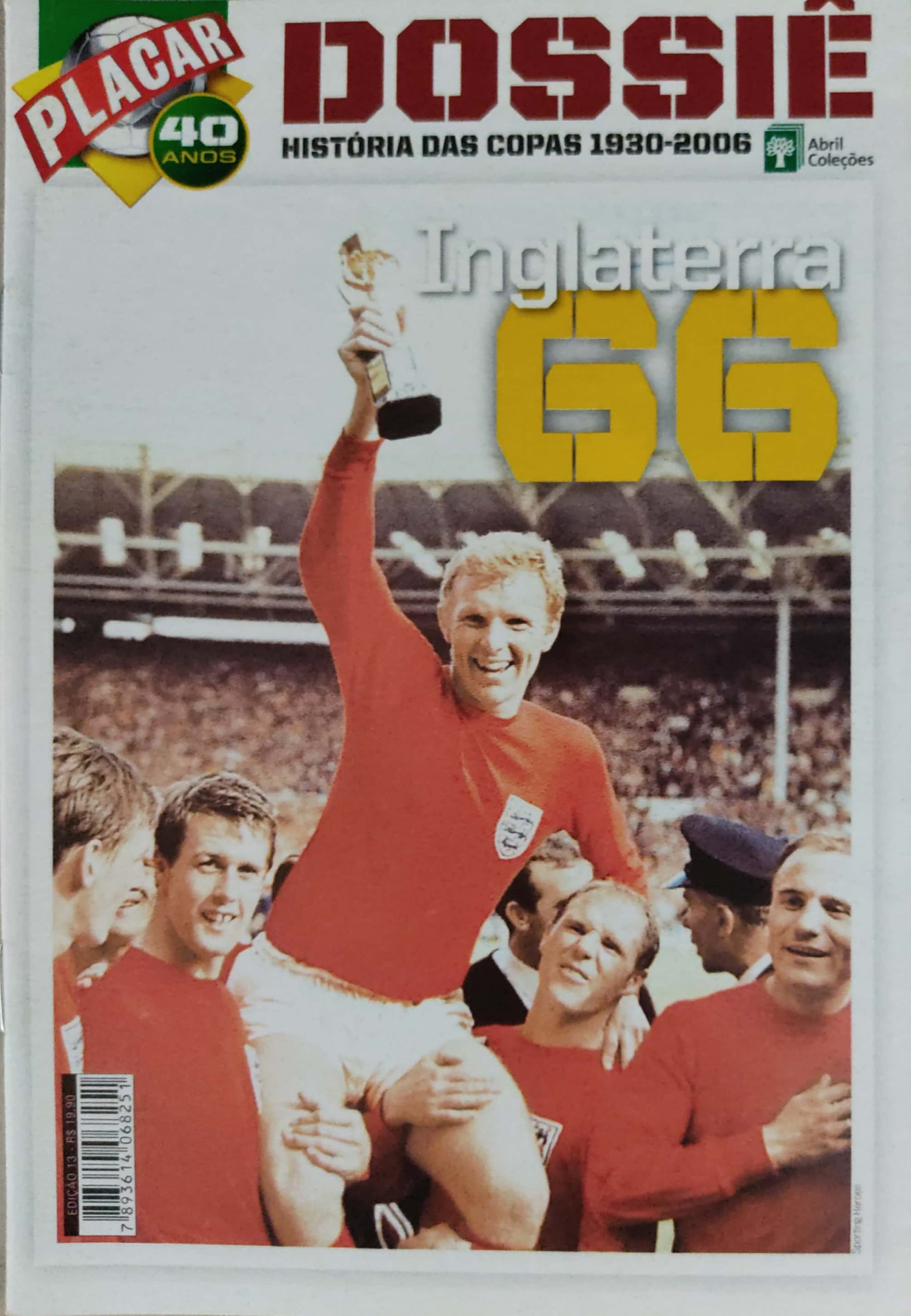 Capa da edição 2010 da revista PLACAR