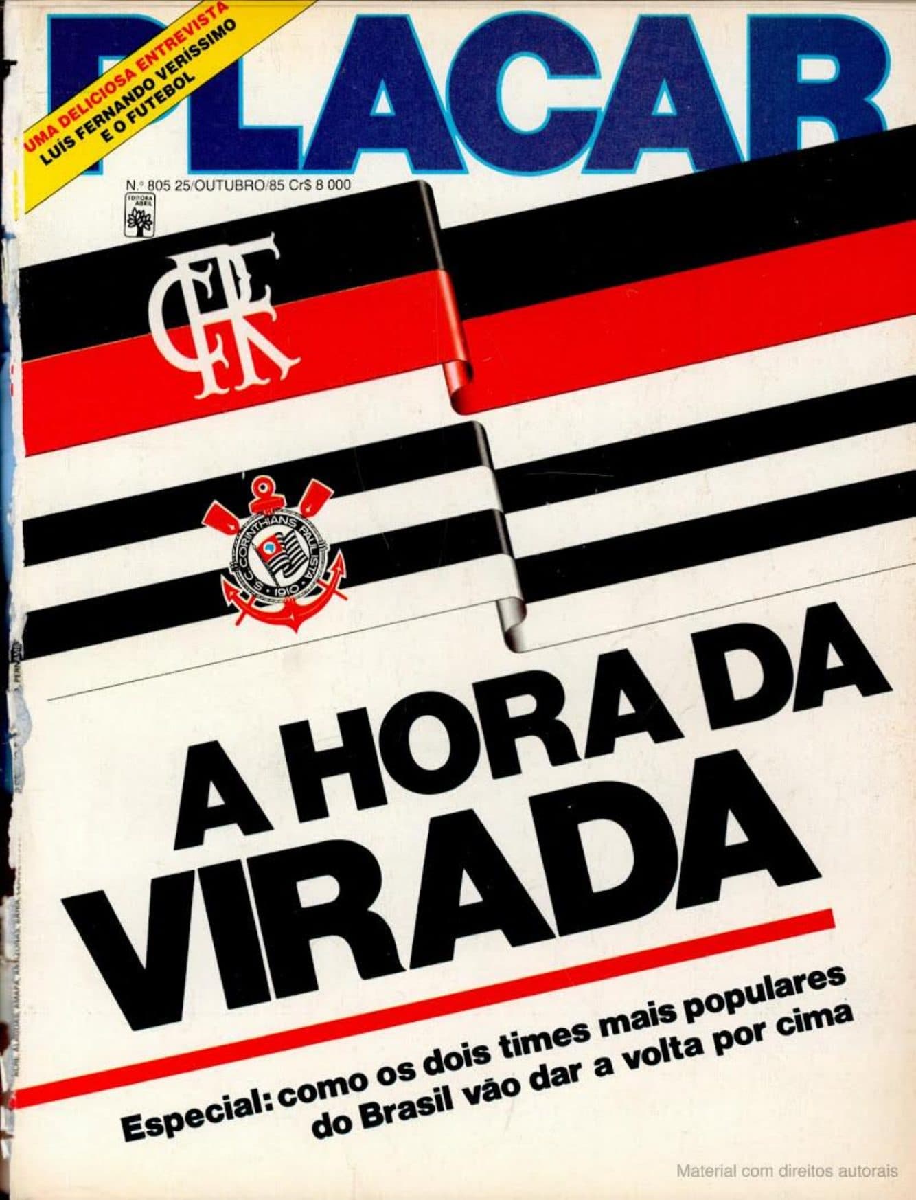 Capa da edição Nº 805 da revista PLACAR