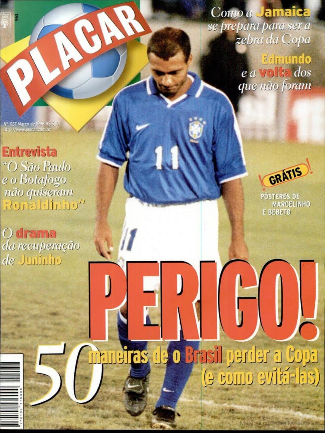 Capa da edição Nº 1137 da revista PLACAR