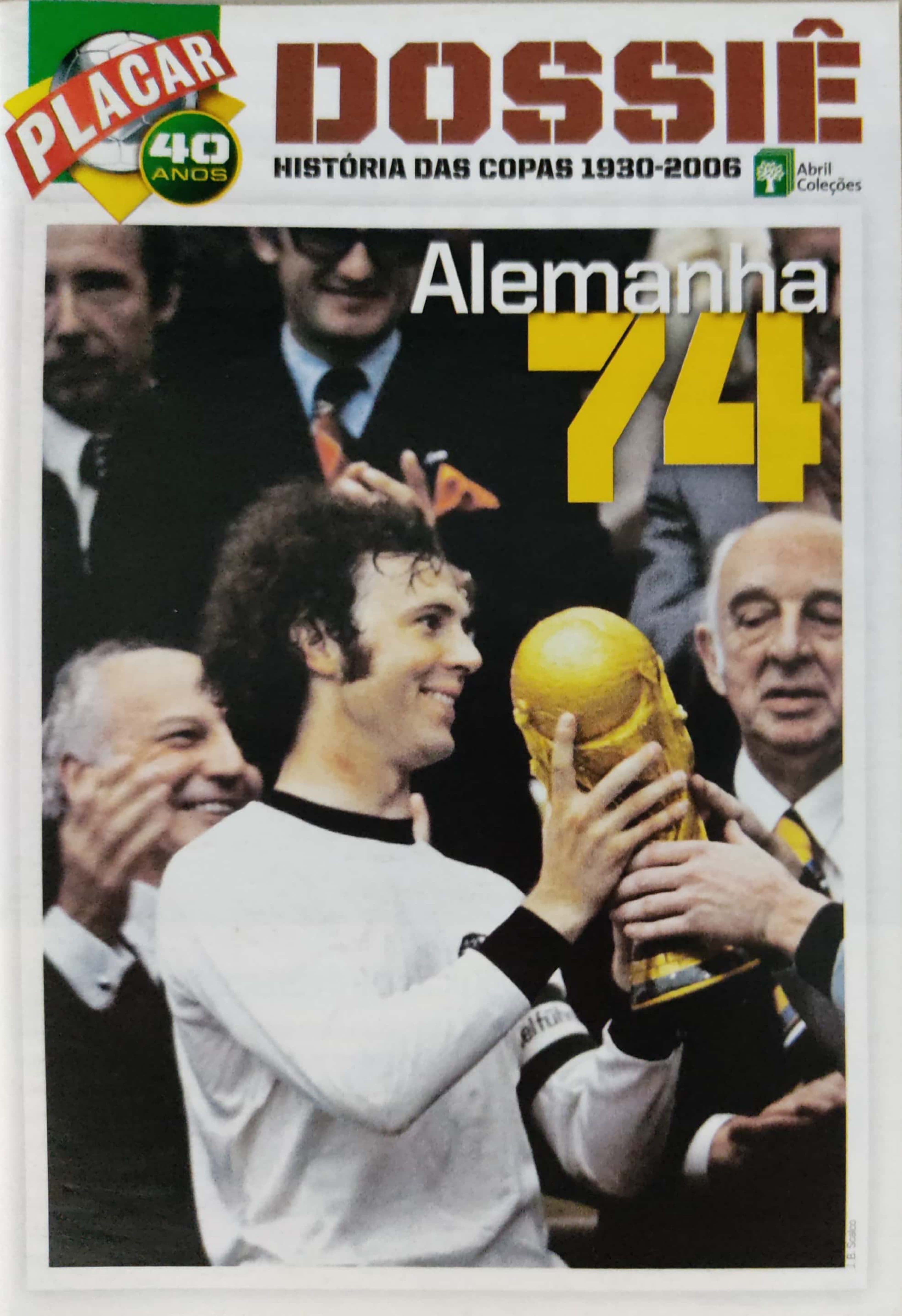 Capa da edição 2010 da revista PLACAR