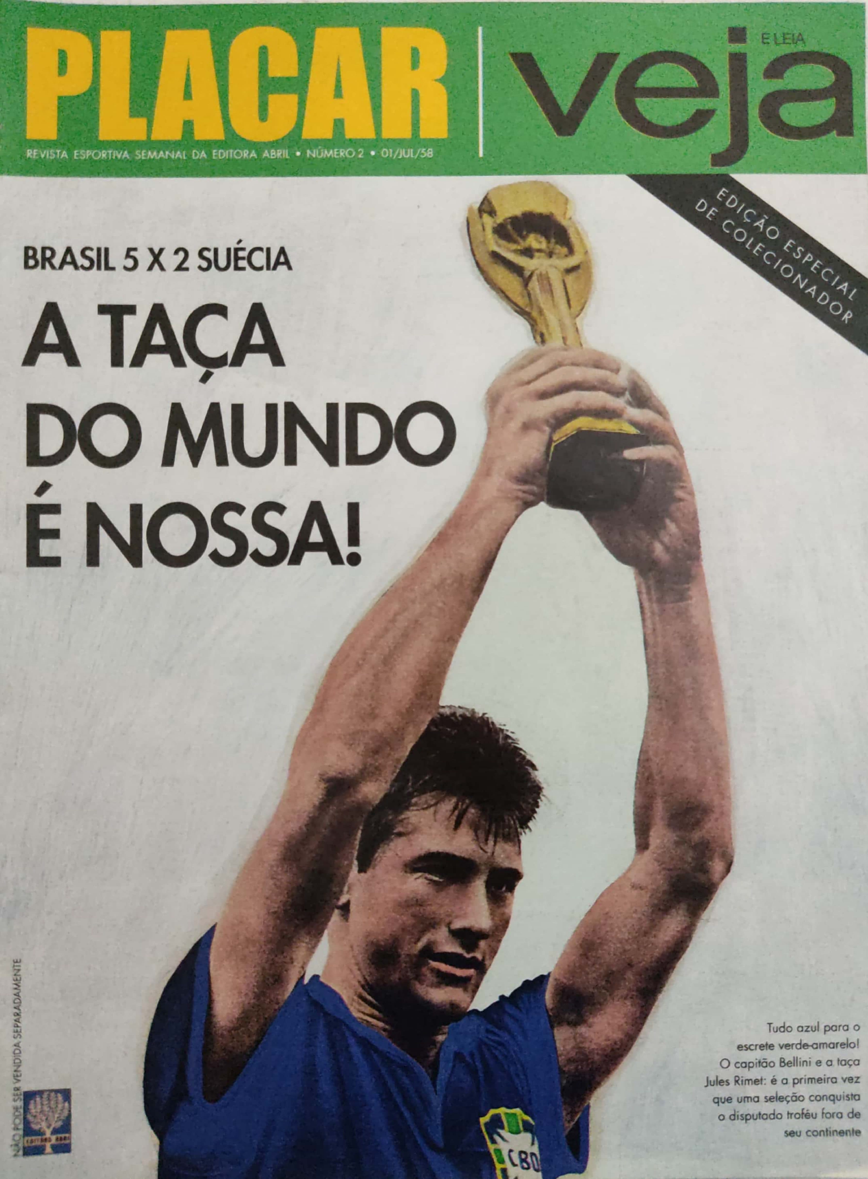 Capa da edição 2013 da revista PLACAR