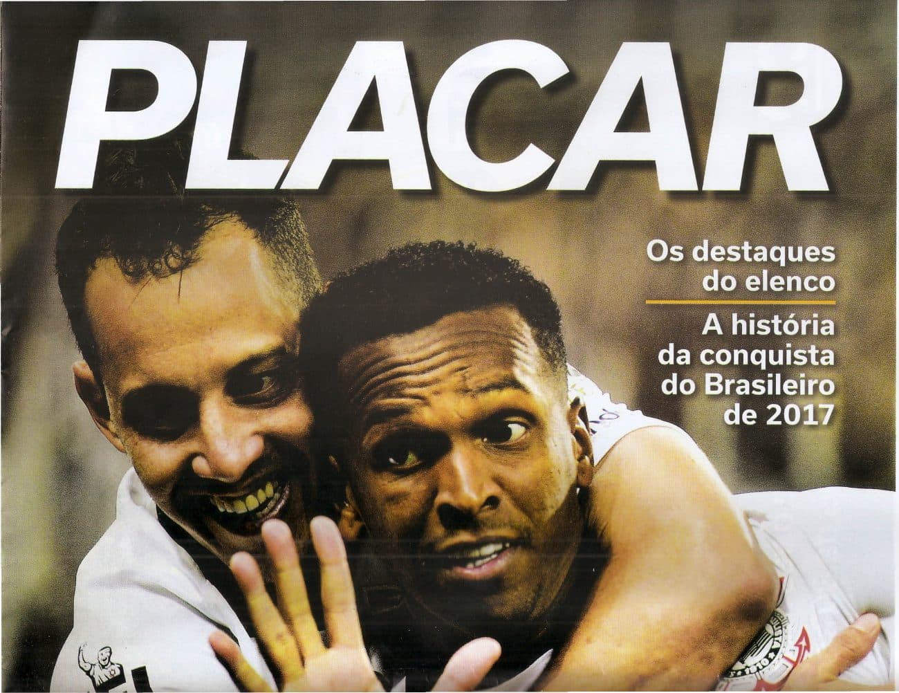 Capa da edição Corinthians Hepta 2017 da revista PLACAR