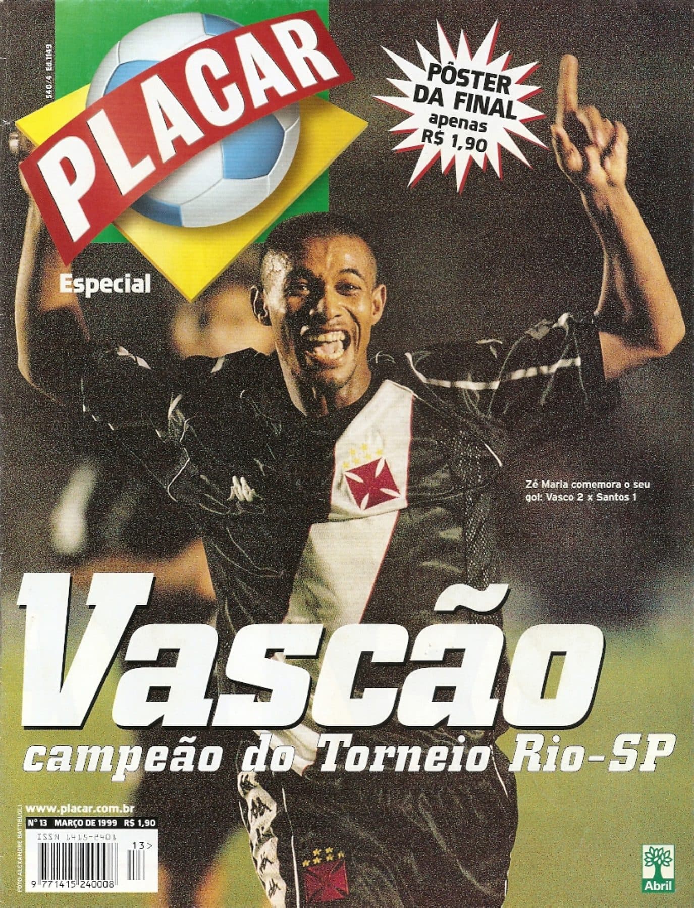 Capa da edição Nº 1149 da revista PLACAR
