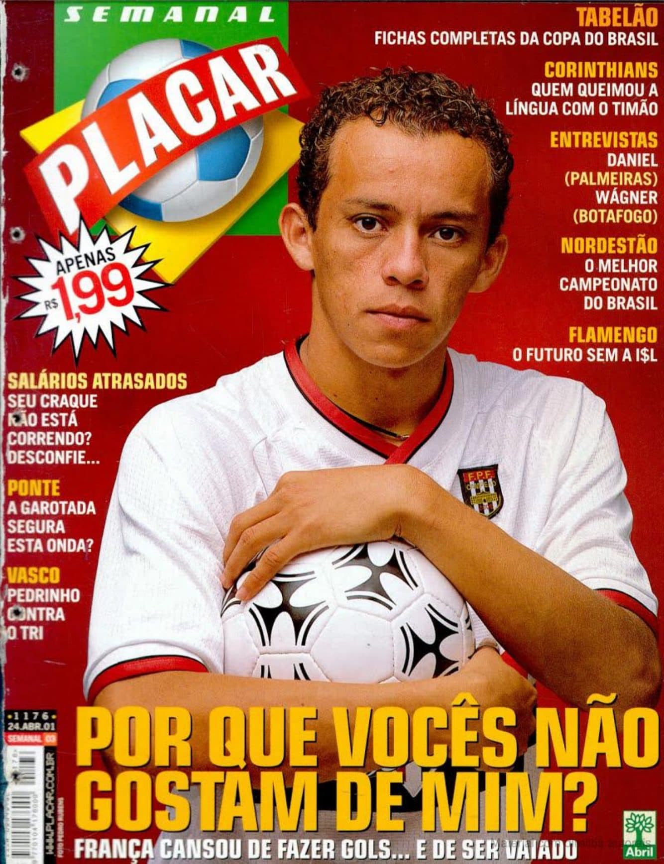 Capa da edição Nº 1176 da revista PLACAR