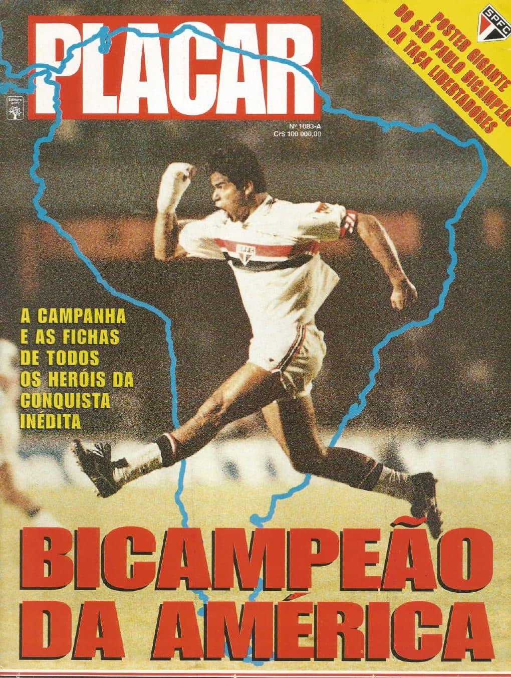 Capa da edição Nº 1083A da revista PLACAR