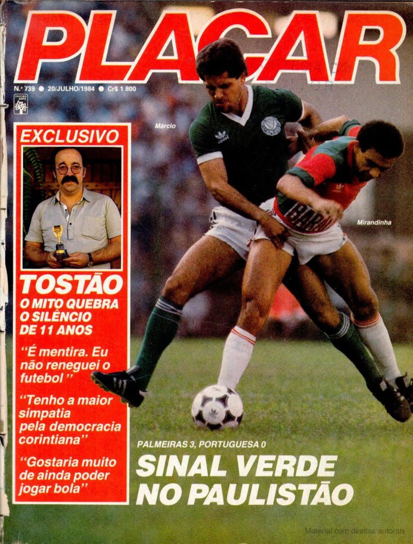 Capa da edição Nº 739 da revista PLACAR