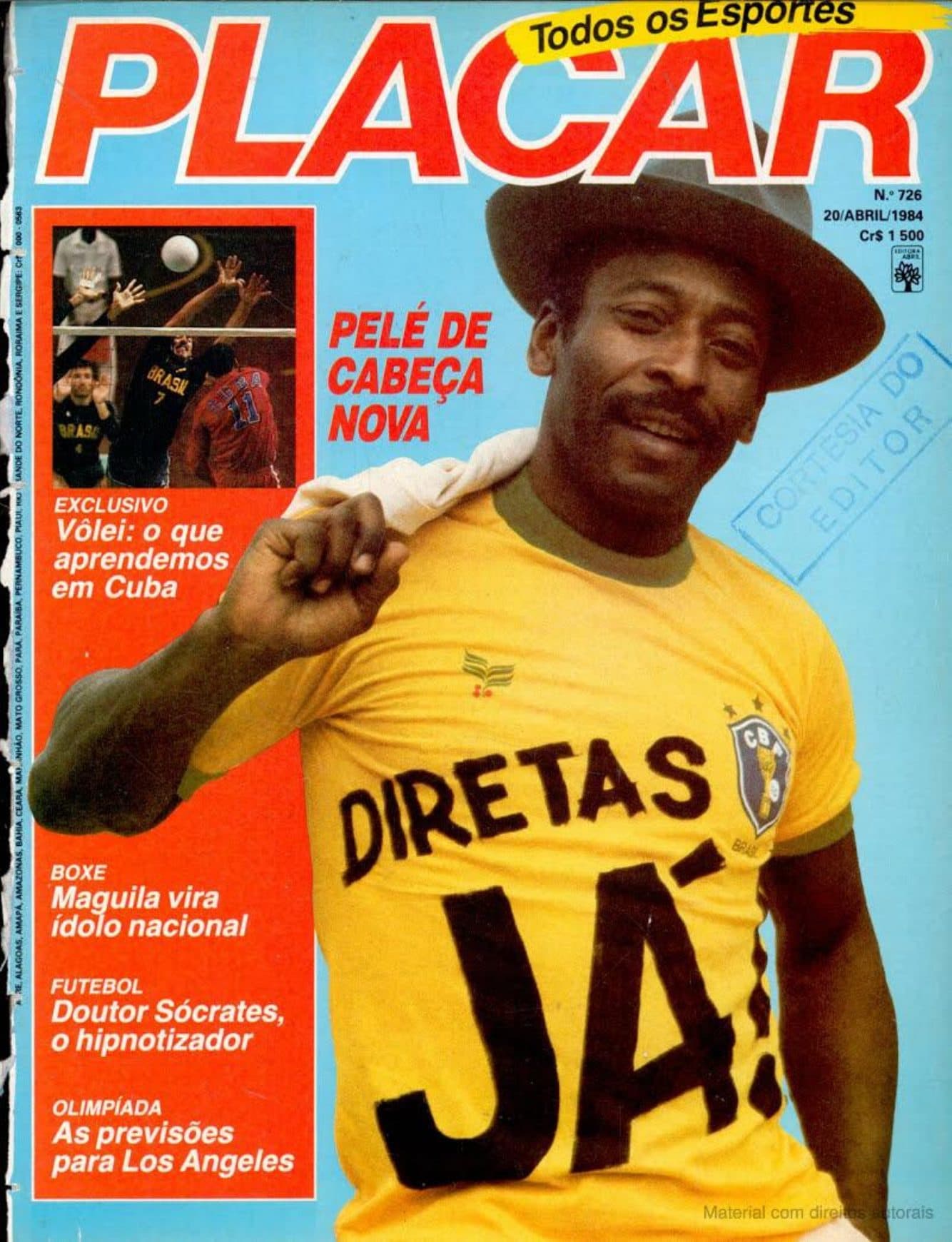 Capa da edição Nº 726 da revista PLACAR