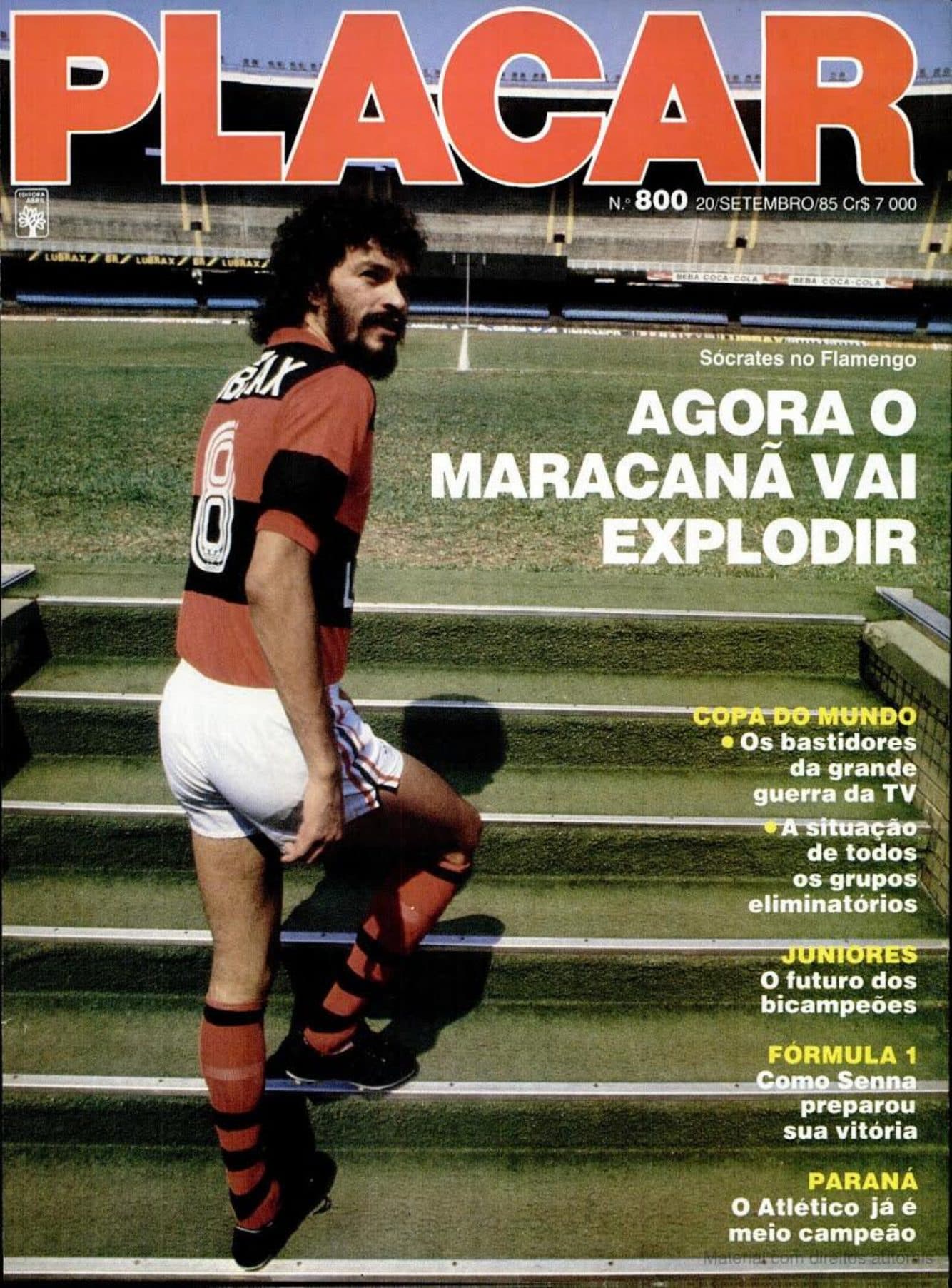 Capa da edição Nº 800 da revista PLACAR