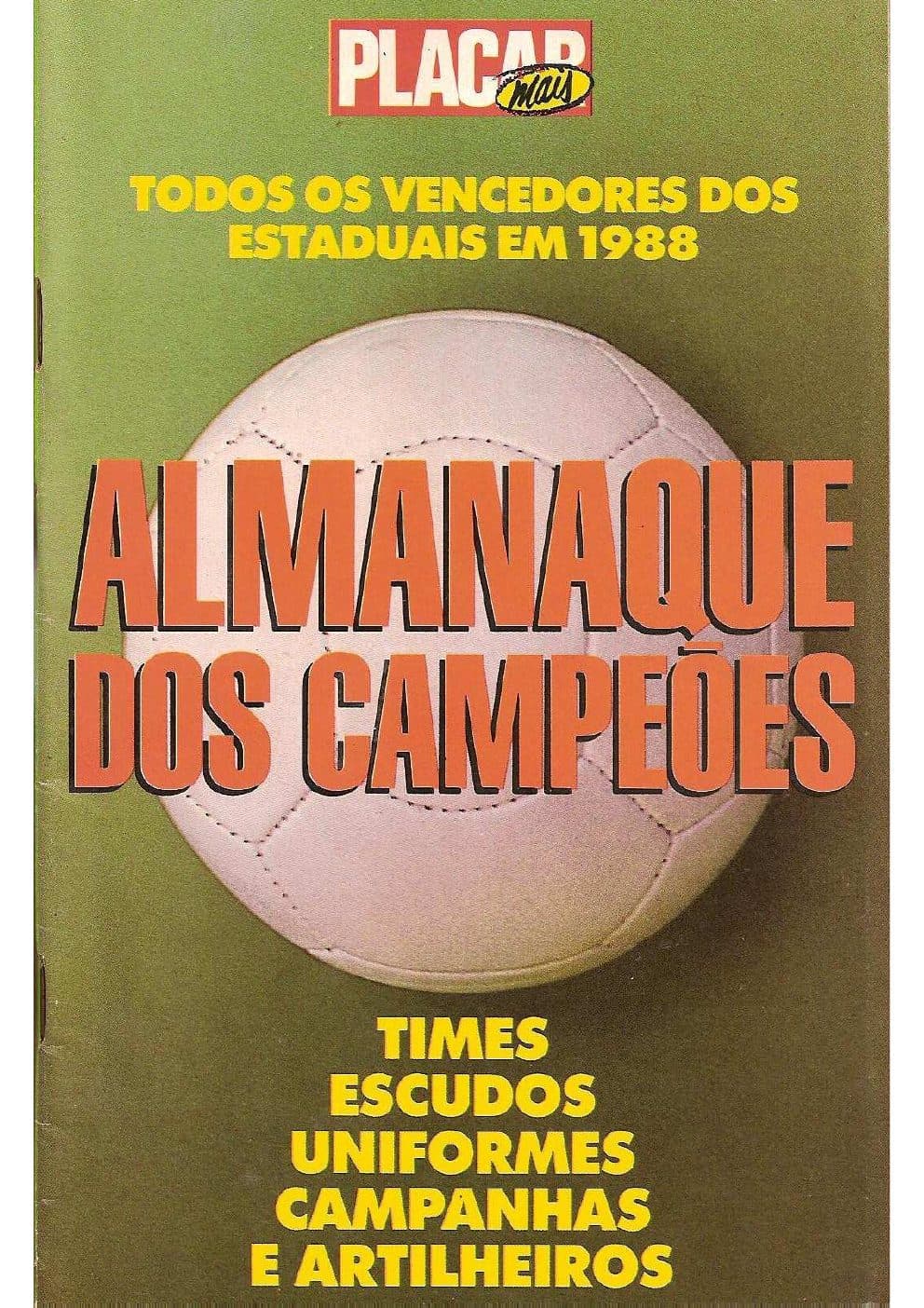 Capa da edição 1988 da revista PLACAR