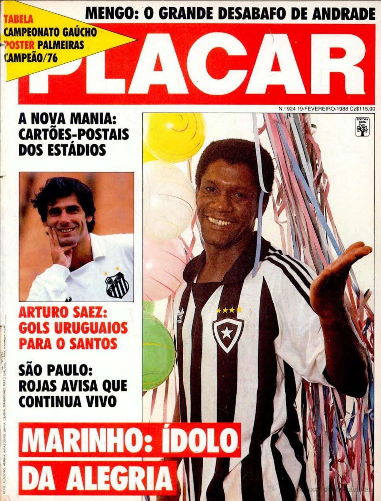 Capa da edição Nº 924 da revista PLACAR