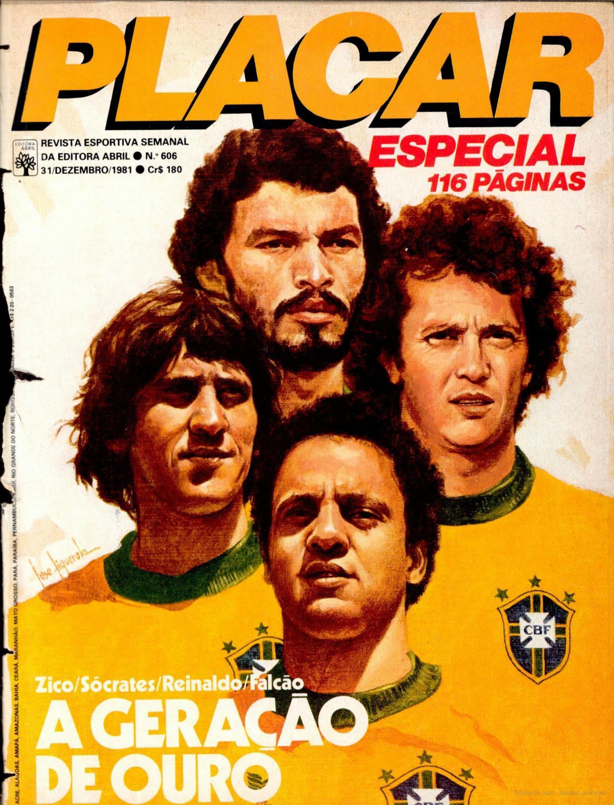Capa da edição Especial da revista PLACAR