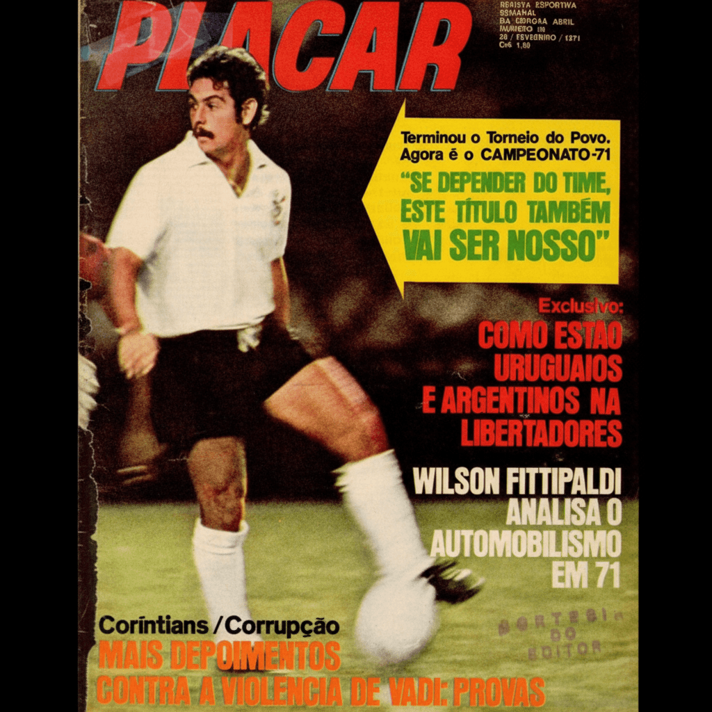 Capa da edição Se depender do time, este título também vai ser nosso da revista PLACAR