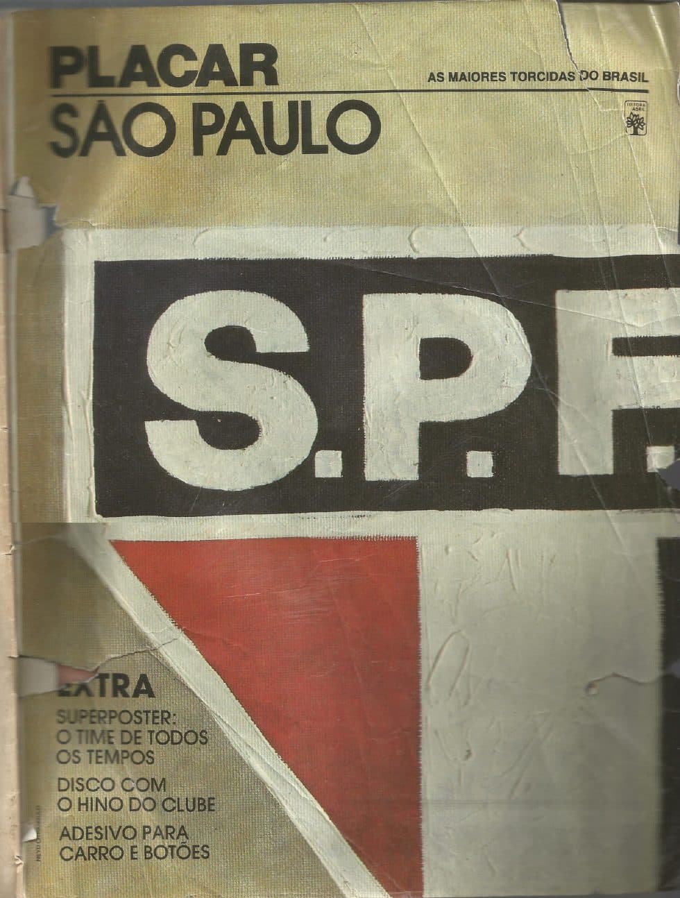 Capa da edição 1984 da revista PLACAR