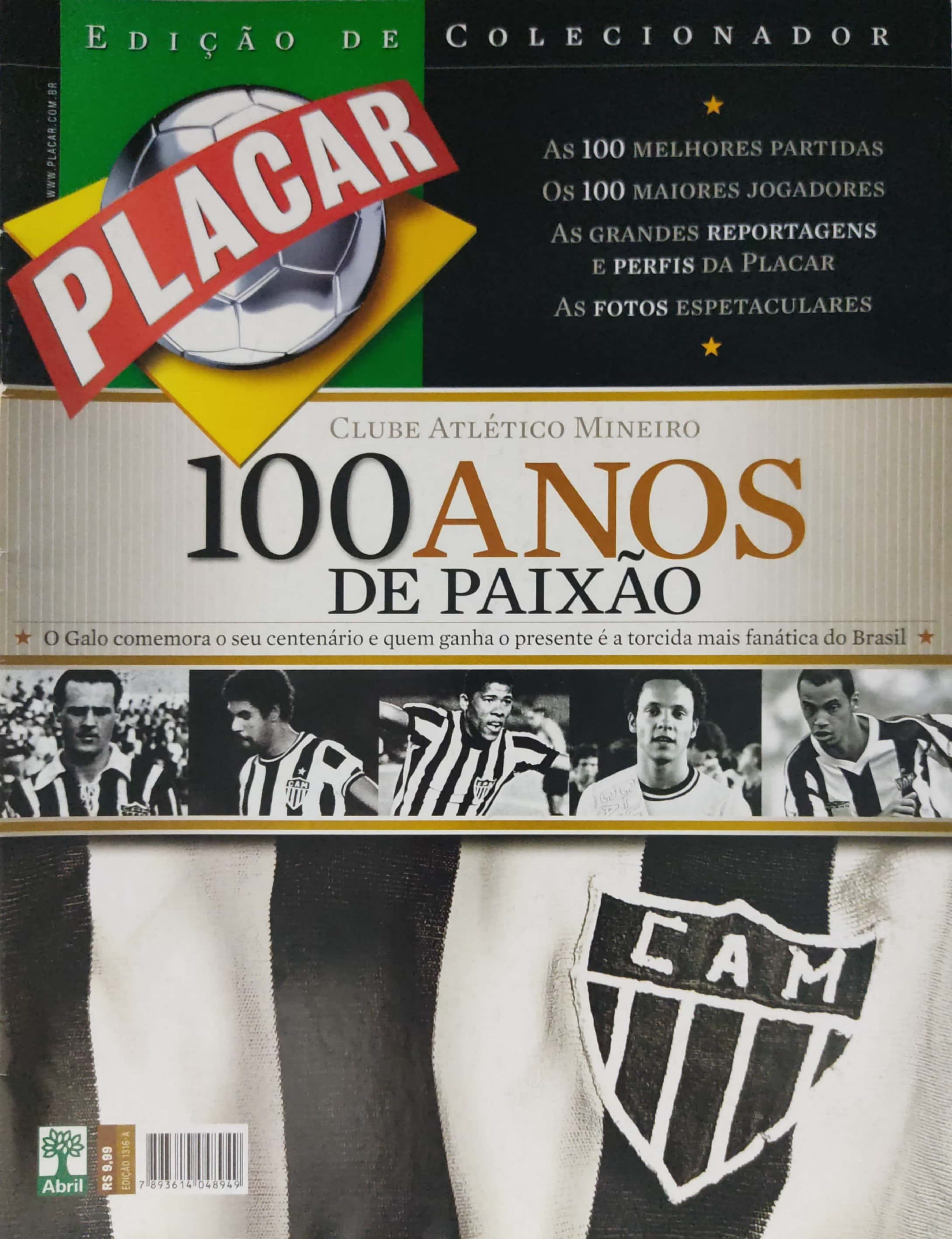 Capa da edição Nº 1316A da revista PLACAR