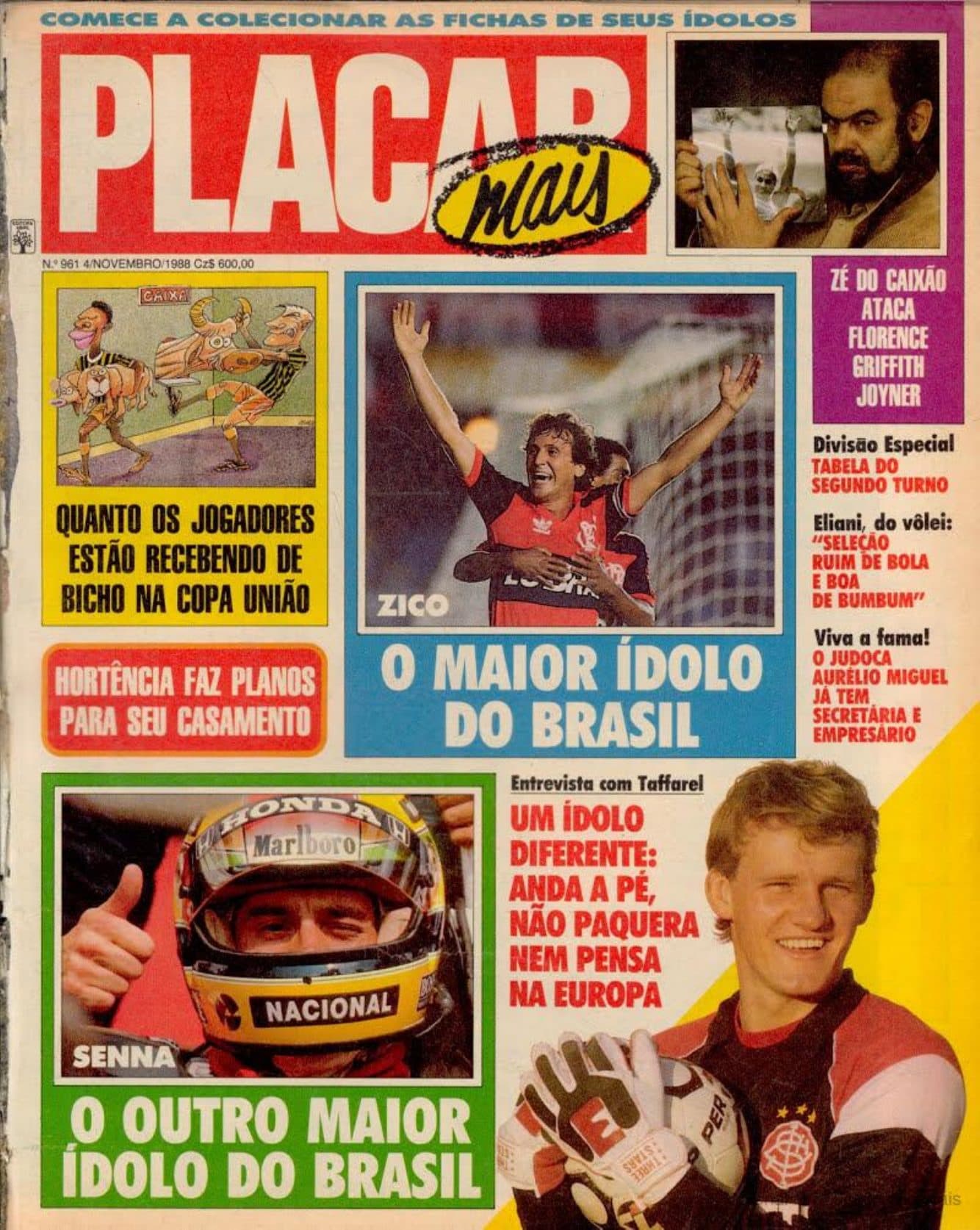 Capa da edição Nº 961 da revista PLACAR