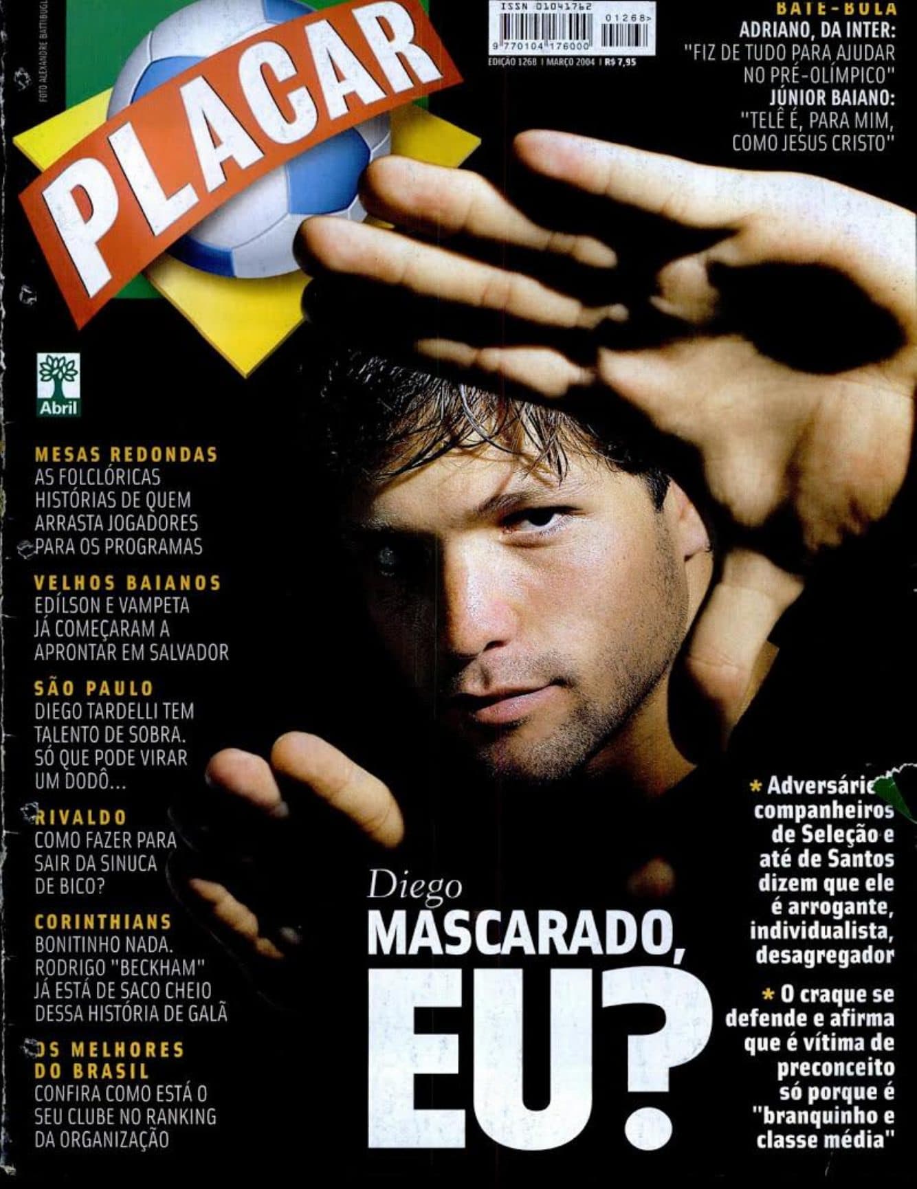 Capa da edição 2004-EDIÇÃO da revista PLACAR