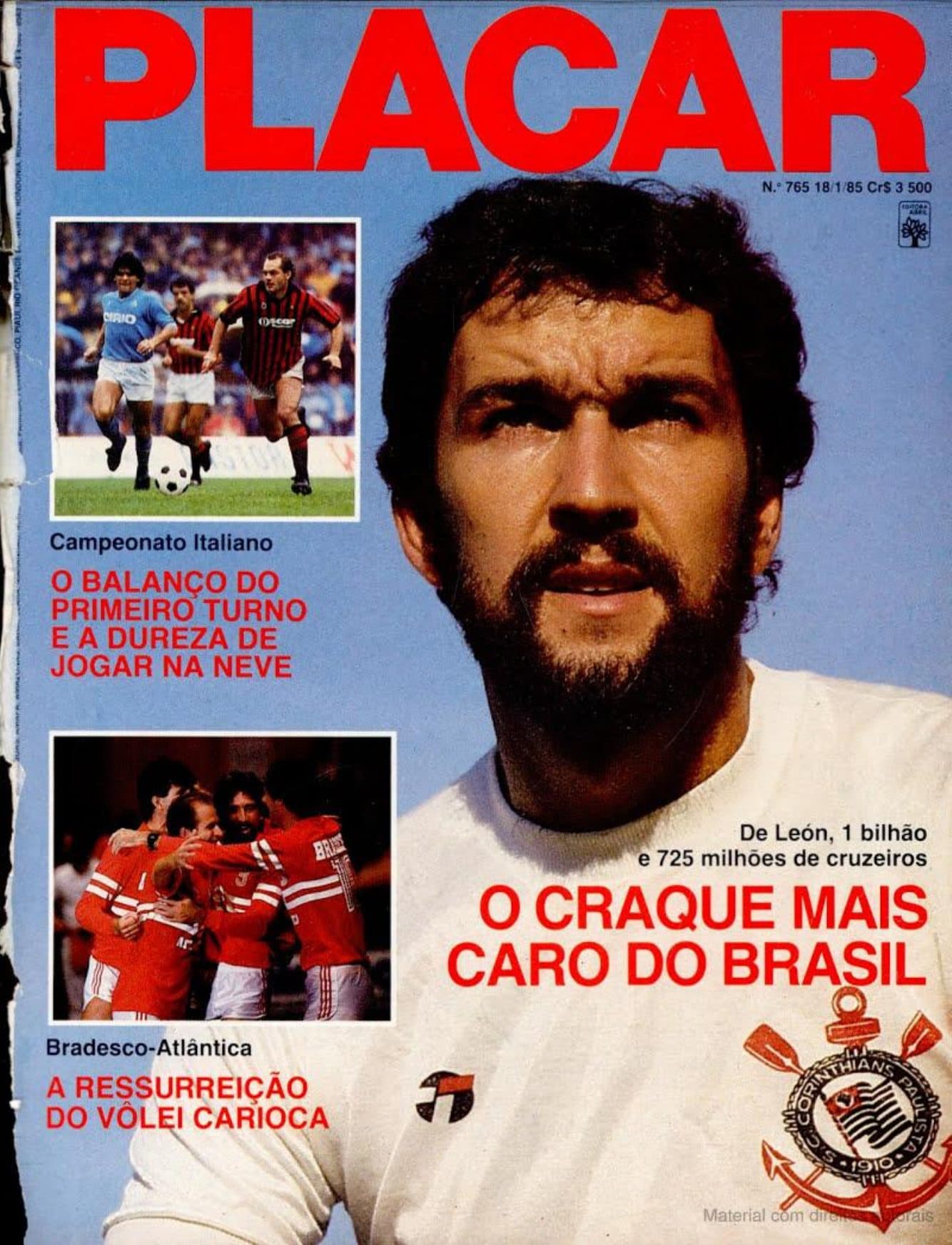 Capa da edição Nº 765 da revista PLACAR