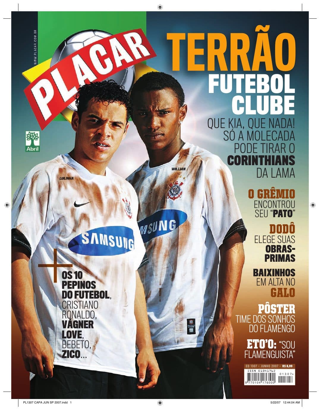 Capa da edição Nº 1307 da revista PLACAR