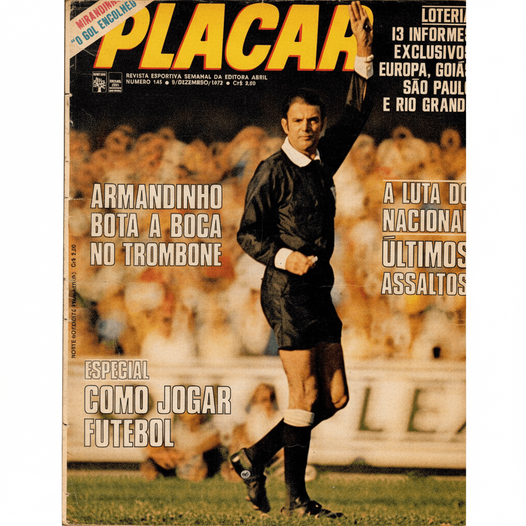 Capa da edição Armandinho bota a boca no trombone da revista PLACAR