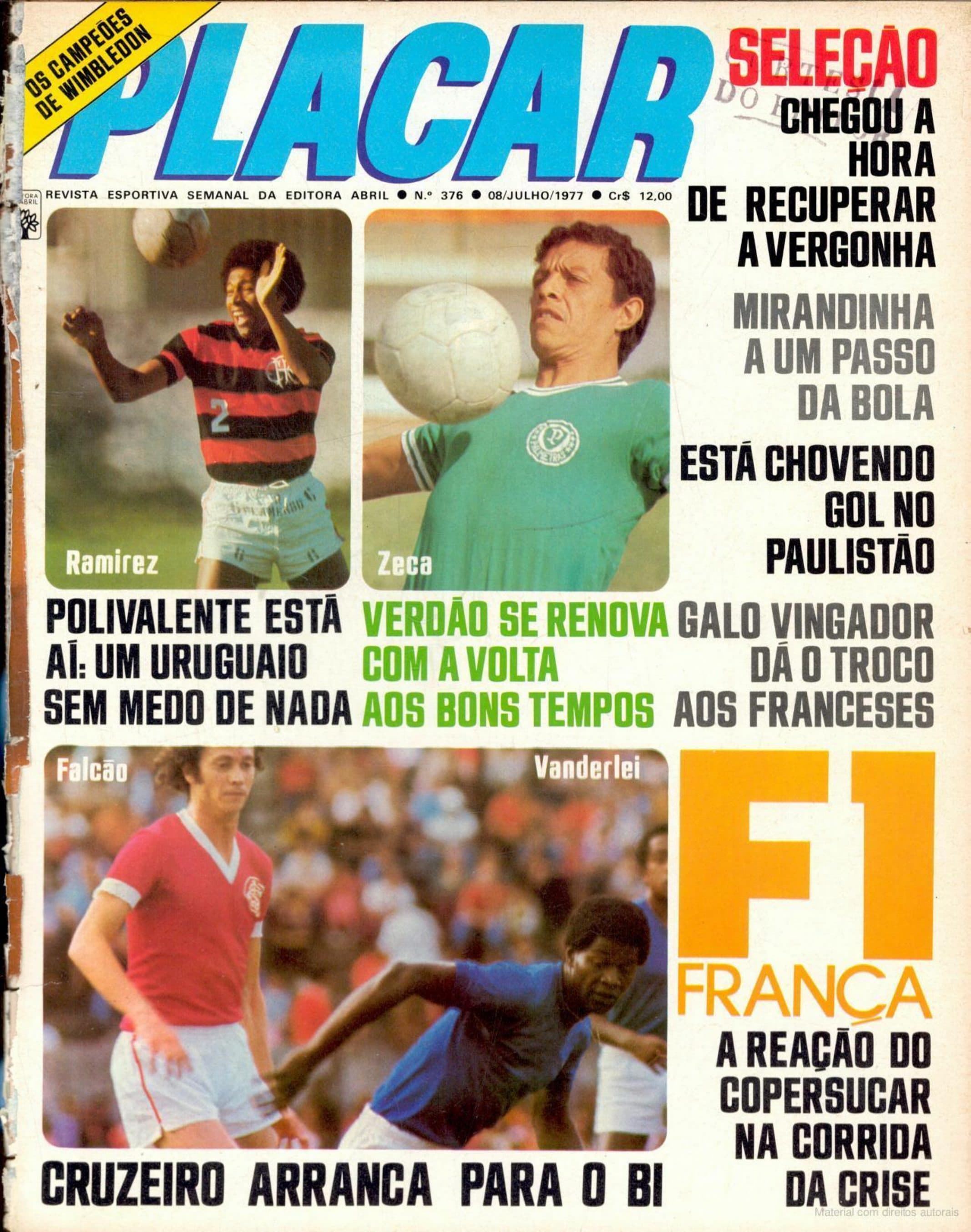 Capa da edição Franca: a reação do Copersucar na corrida da crise da revista PLACAR