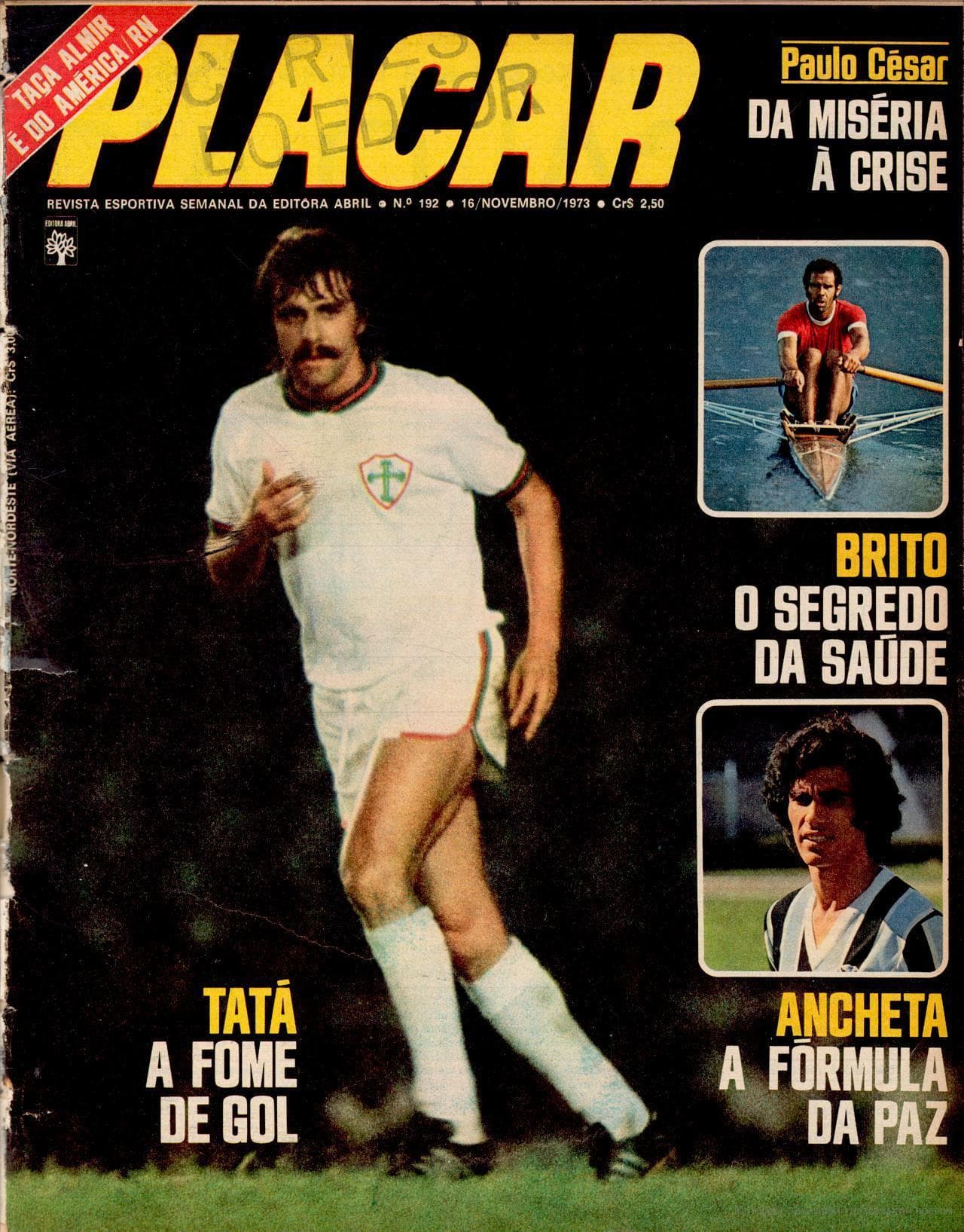 Capa da edição Paulo César: da miséria à crise da revista PLACAR