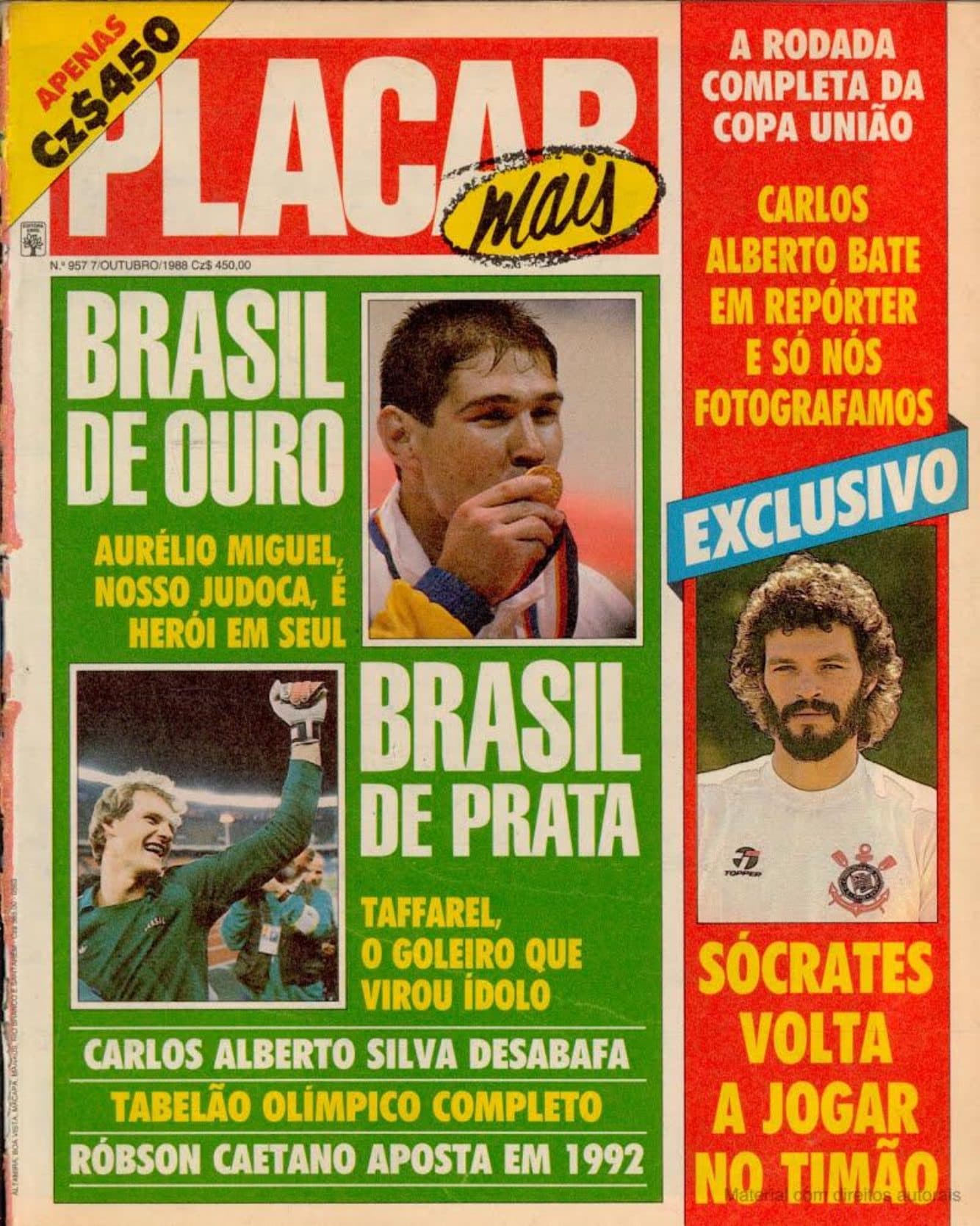 Capa da edição Nº 957 da revista PLACAR