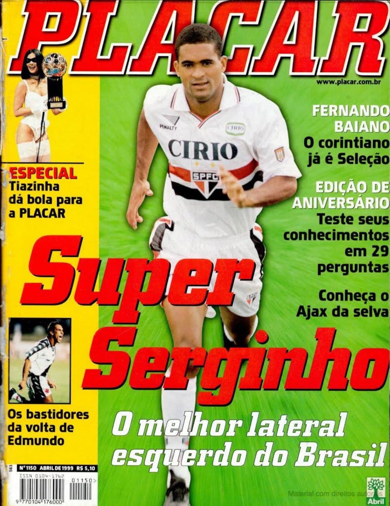 Capa da edição Nº 1150 da revista PLACAR