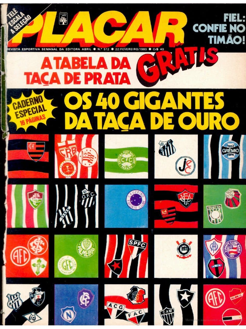 Capa da edição Nº 512 da revista PLACAR