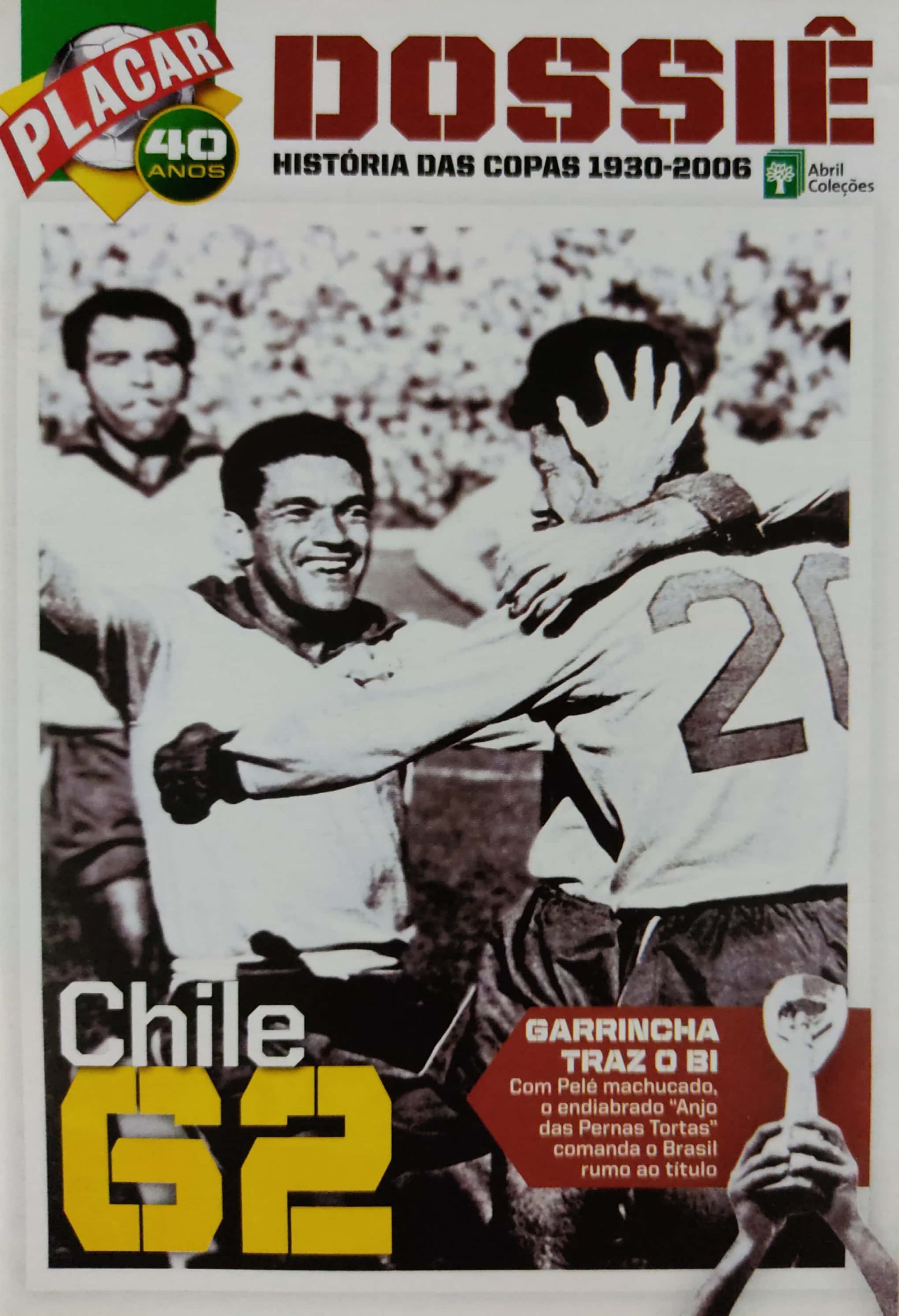 Capa da edição 2010 da revista PLACAR