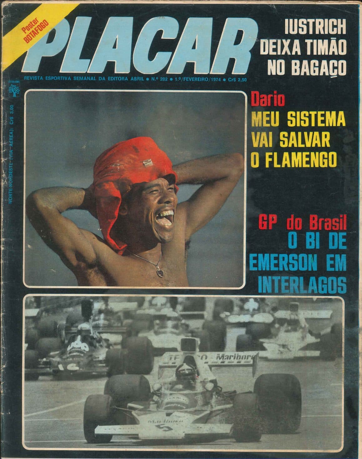 Capa da edição Iustrich deixa Timão no bagaço da revista PLACAR