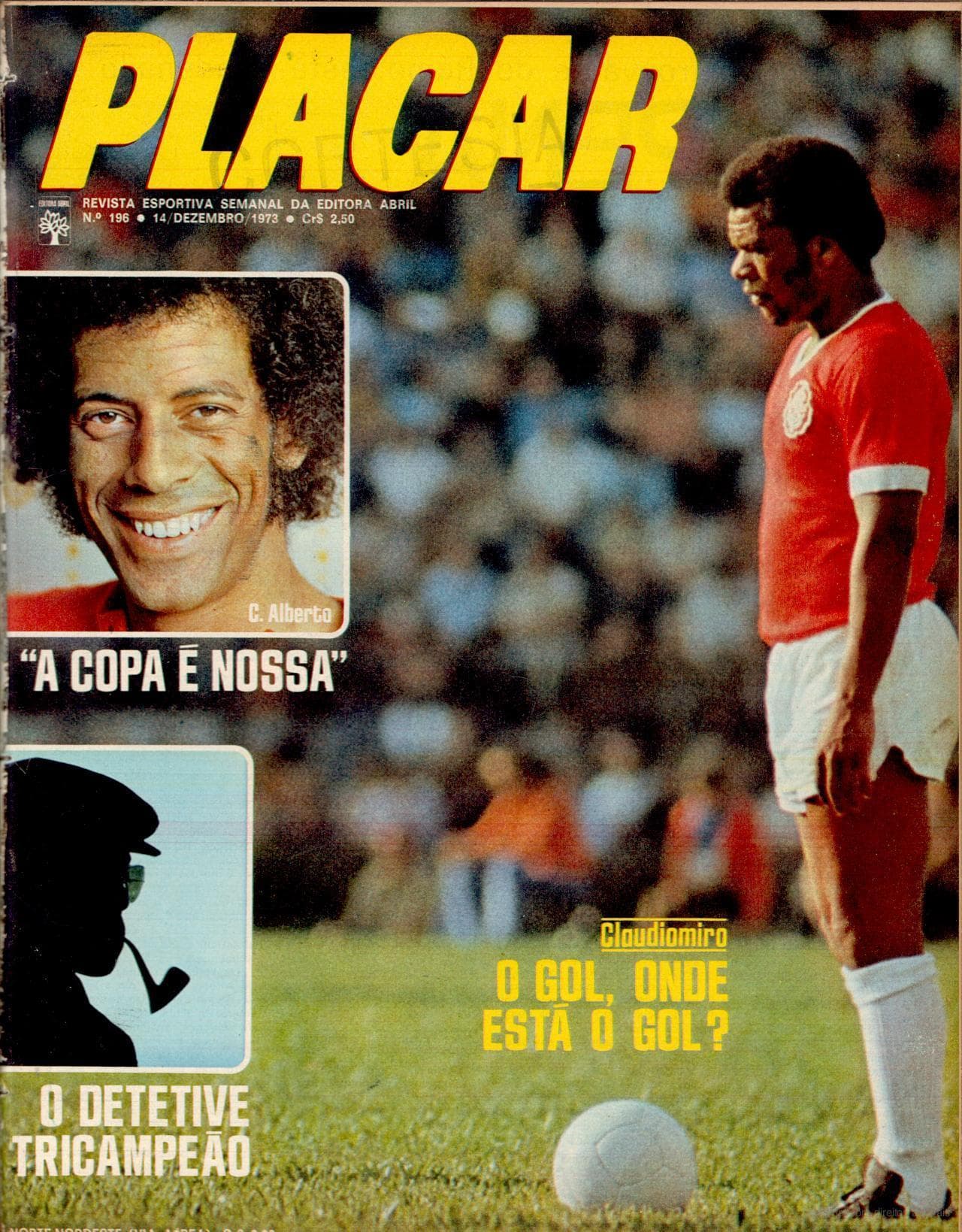 Capa da edição A Copa é nossa da revista PLACAR