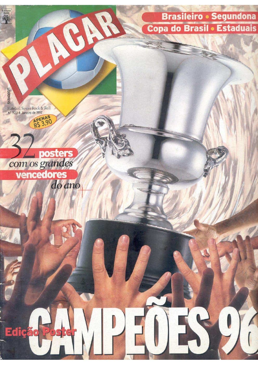 Capa da edição Nº 1123A da revista PLACAR