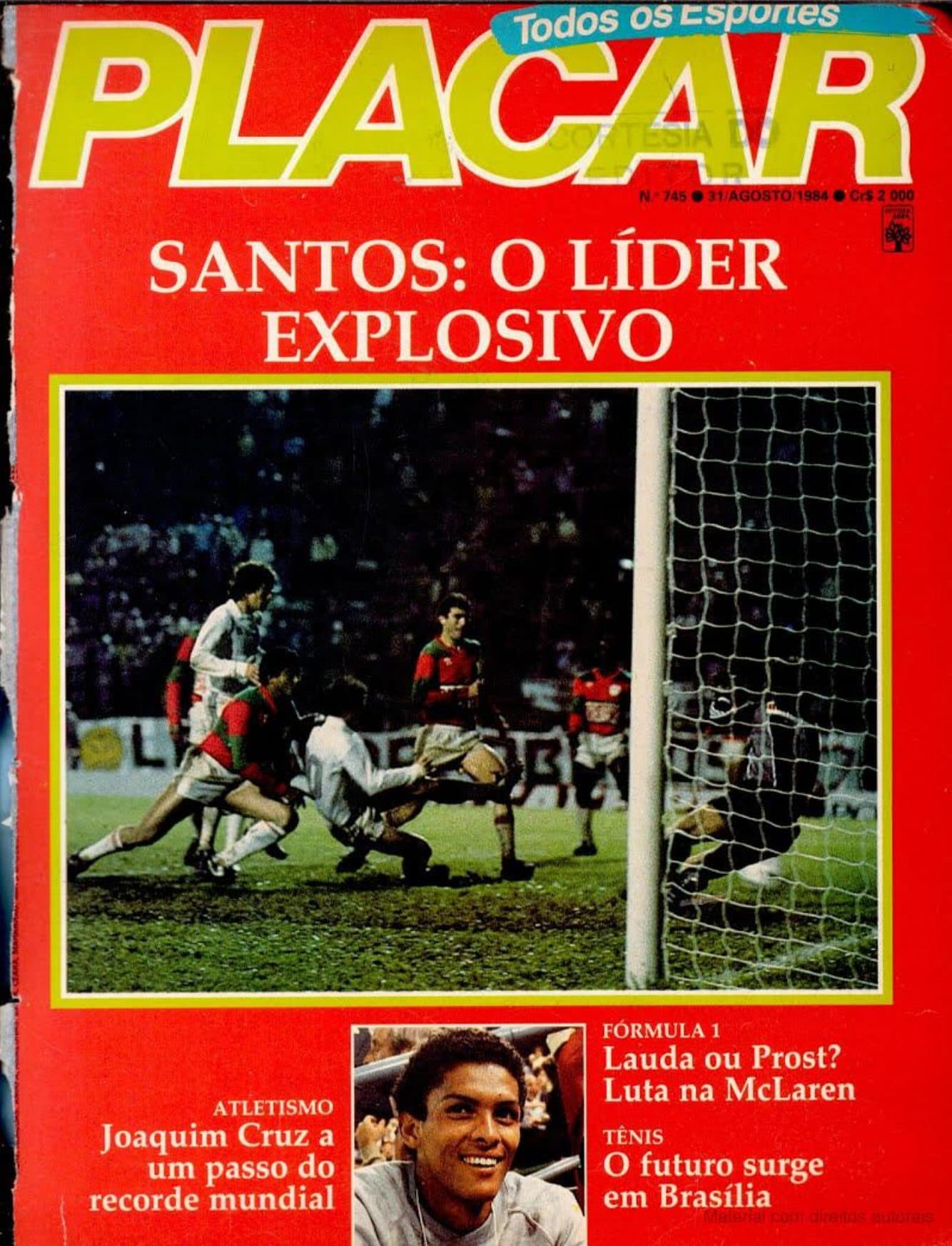 Capa da edição Nº 745 da revista PLACAR