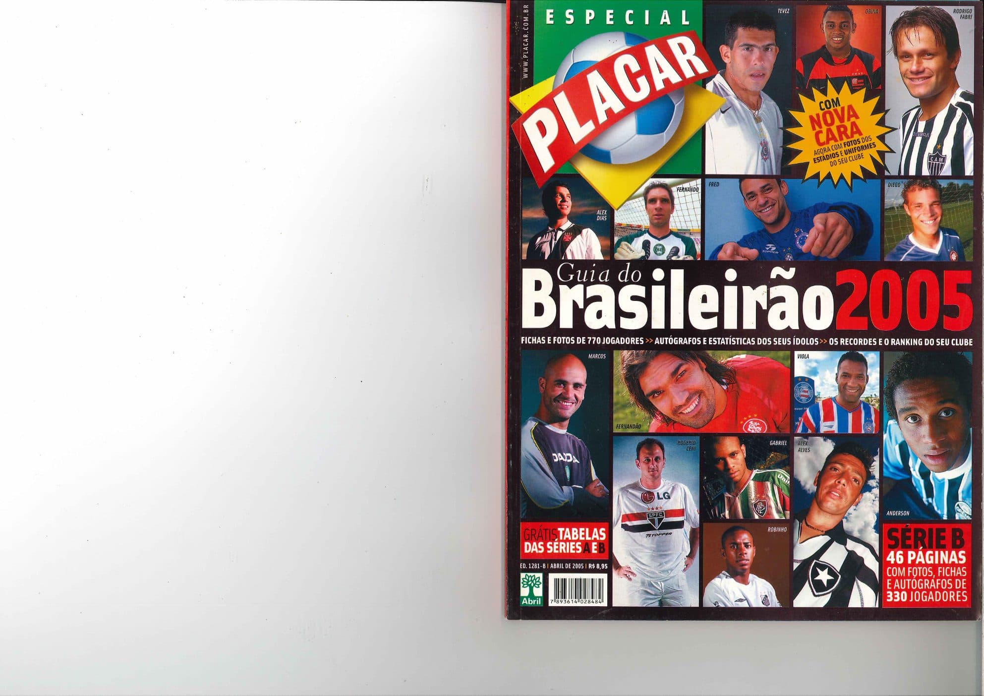 Capa da edição Nº 1281B da revista PLACAR