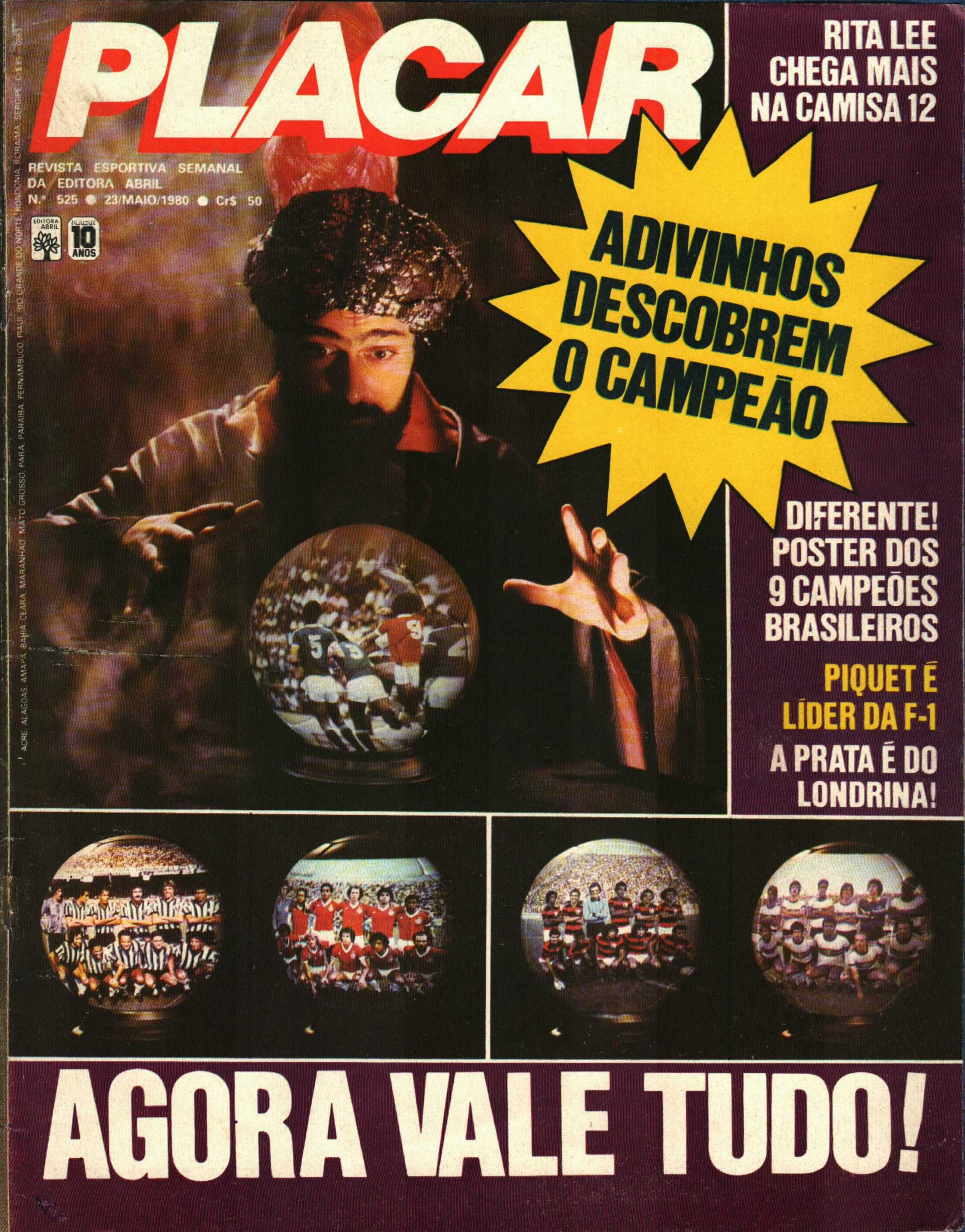 Capa da edição: Adivinhos descobrem o campeão