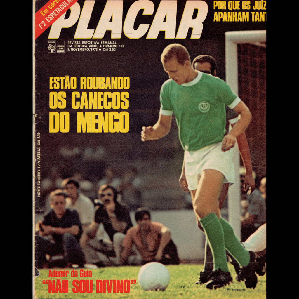 Capa da edição Estão roubando os canecos do Mengo da revista PLACAR