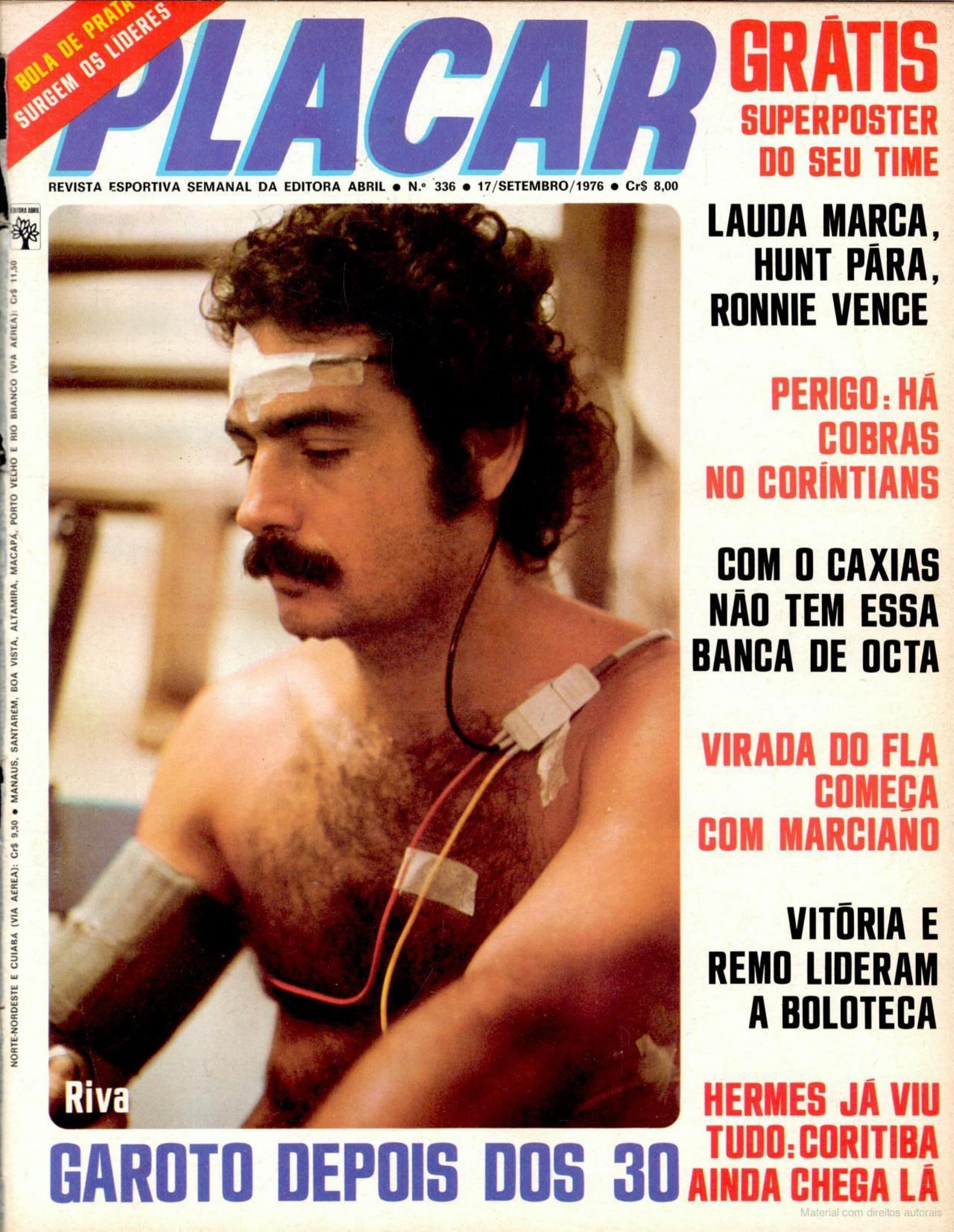 Capa da edição BOLA DE PRATA SURGEM OS LÍDERES da revista PLACAR