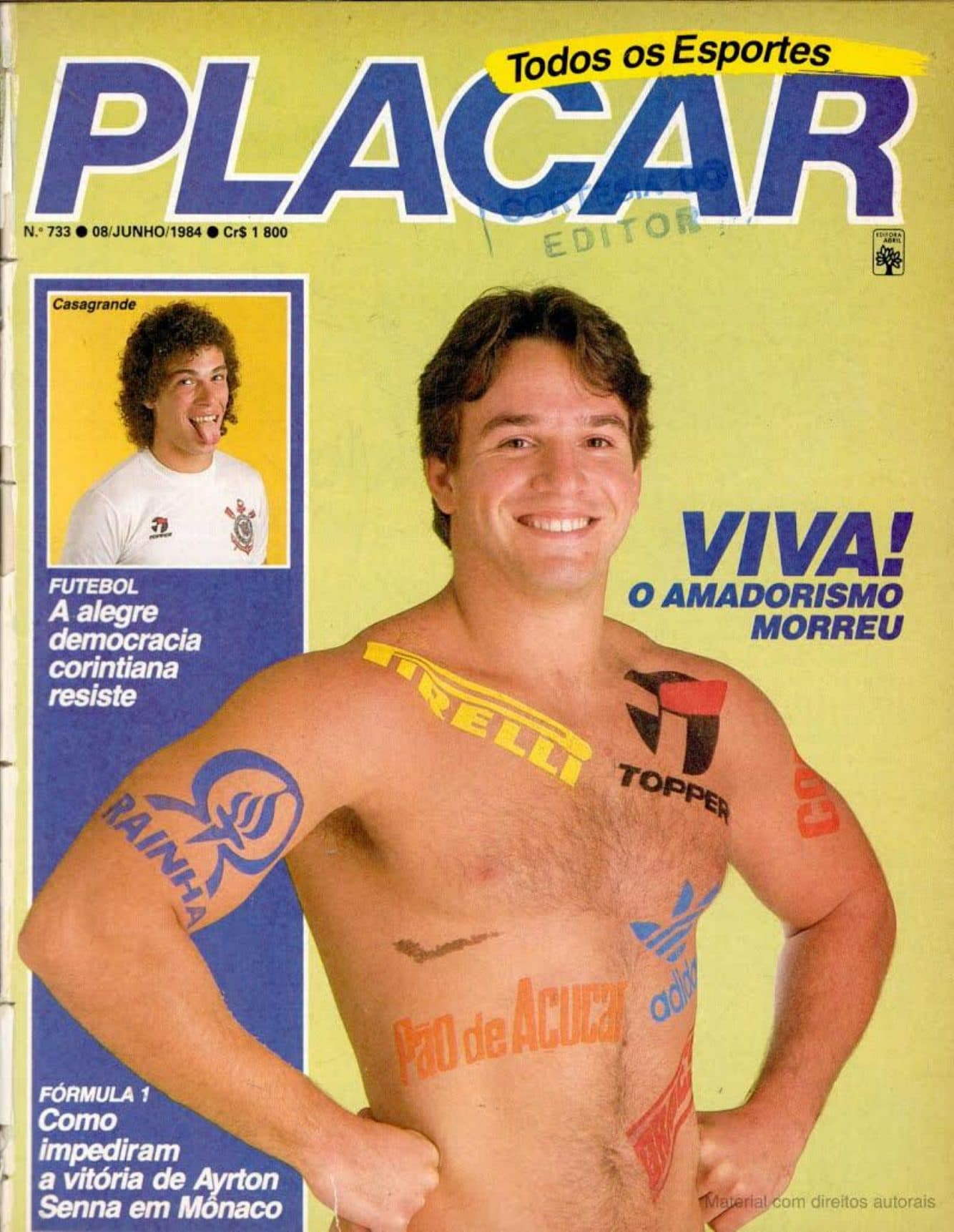 Capa da edição Nº 733 da revista PLACAR