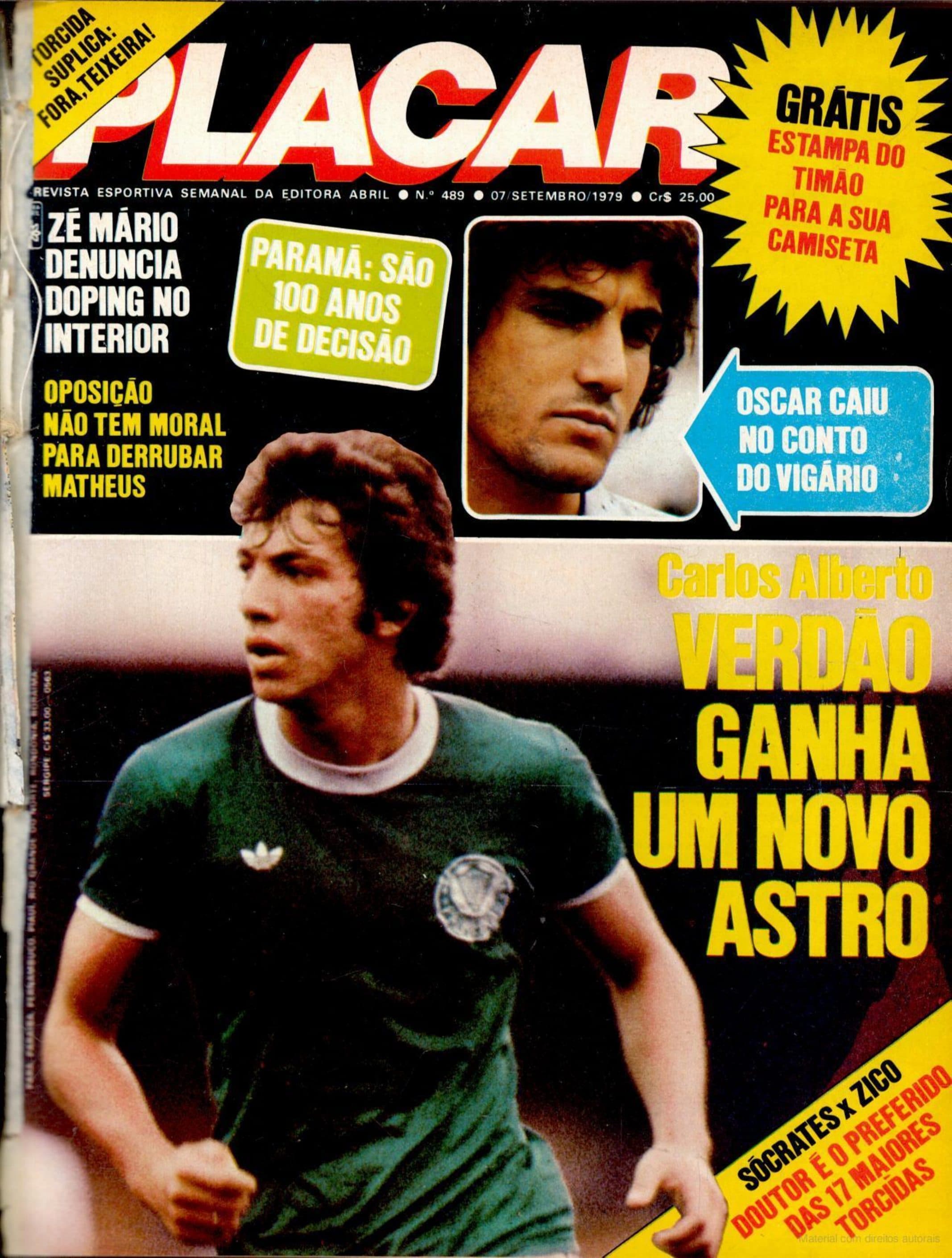 Capa da edição Torcida Suplica: Fora, Teixeira! da revista PLACAR
