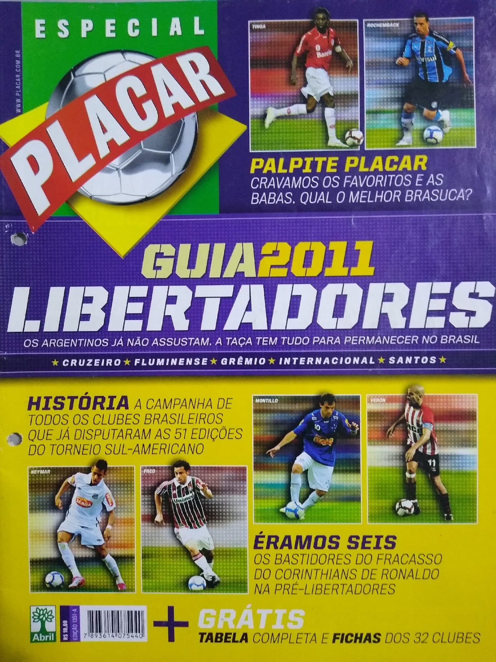 Capa da edição Nº 1351A da revista PLACAR