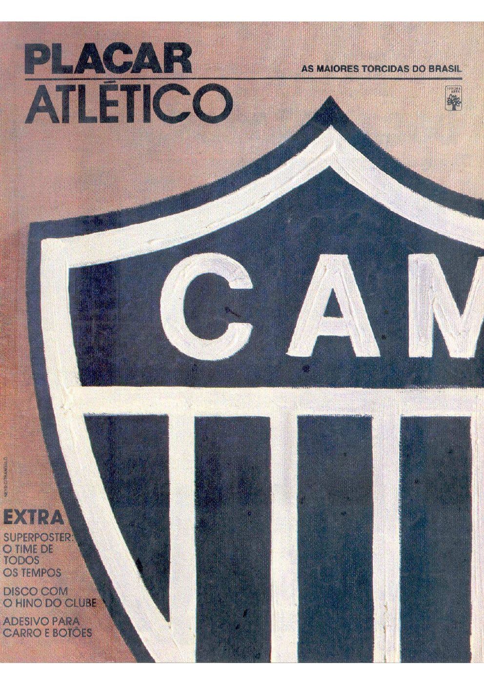 Capa da edição 1984 da revista PLACAR