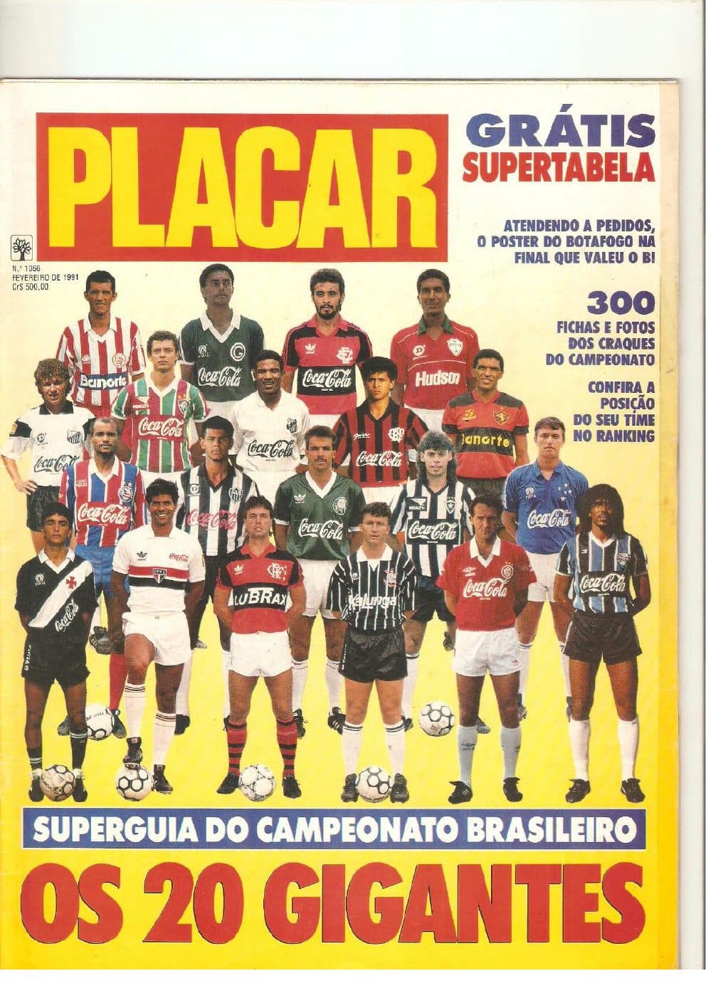 Capa da edição Nº 1056 da revista PLACAR