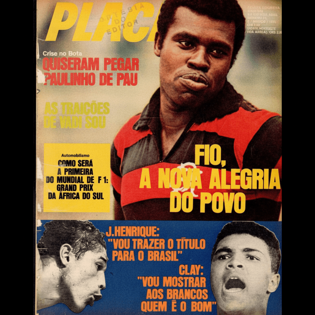 Capa da edição Fio, a nova alegria do povo da revista PLACAR